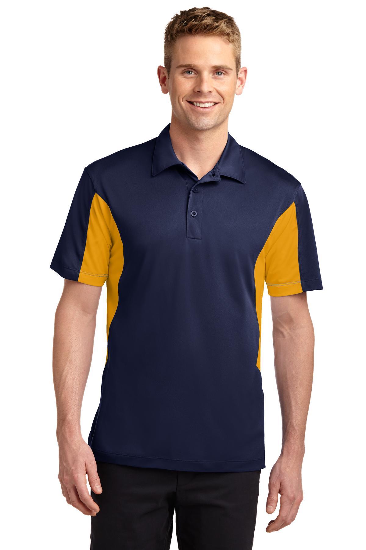 Sport-Tek Side Blocked Micropique Sport-Wick Polo. ST655 - Dresses Max