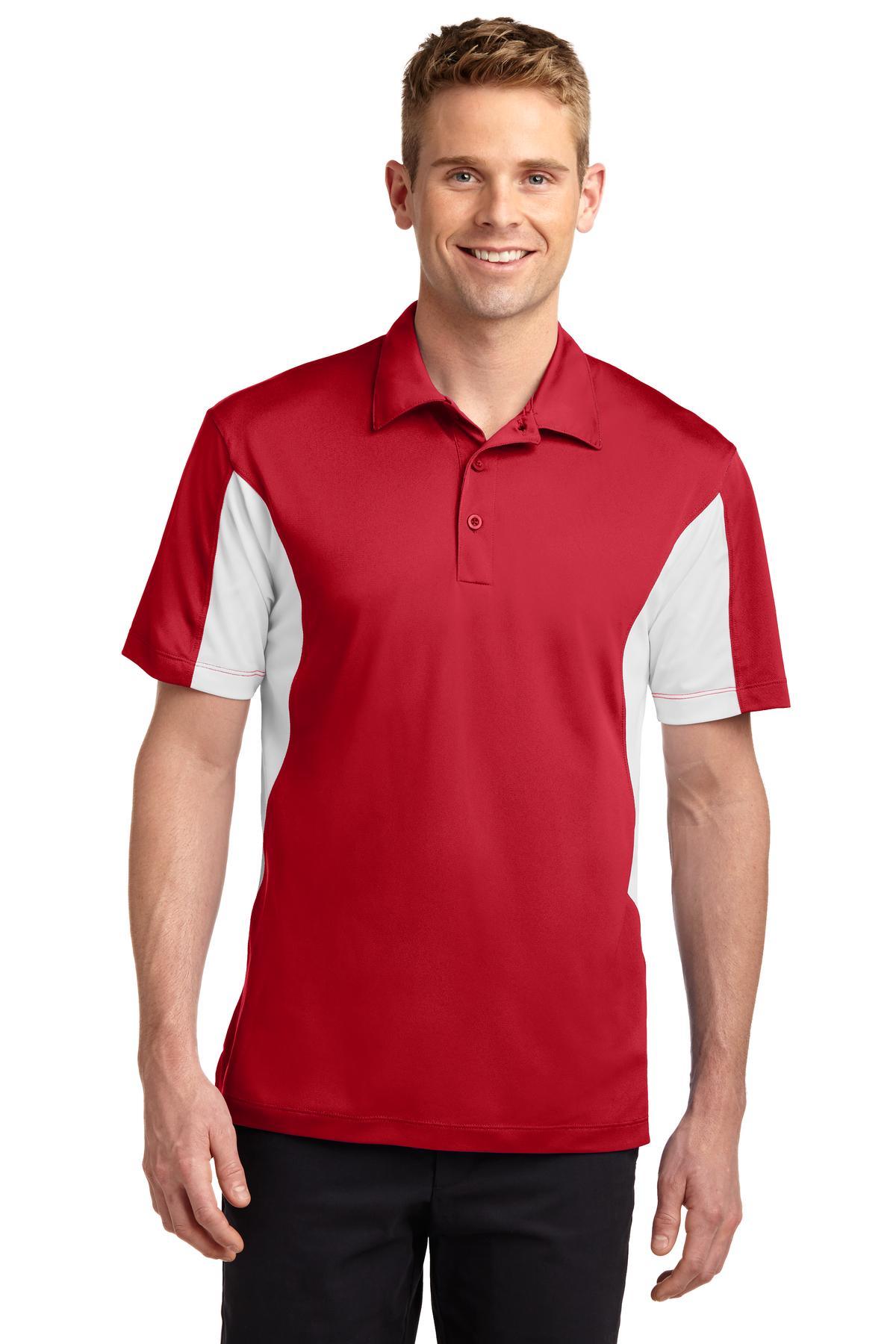 Sport-Tek Side Blocked Micropique Sport-Wick Polo. ST655 - Dresses Max