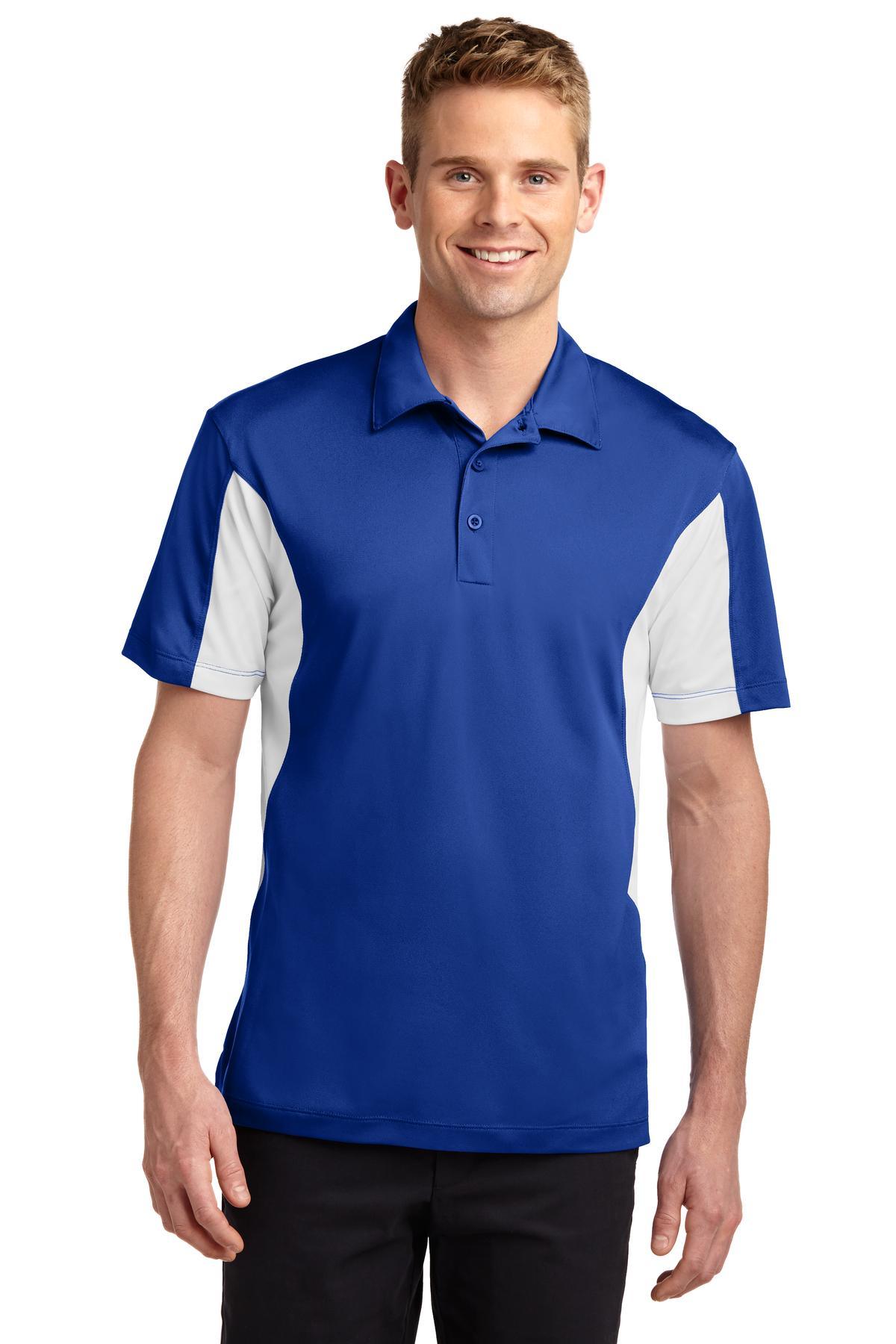 Sport-Tek Side Blocked Micropique Sport-Wick Polo. ST655 - Dresses Max