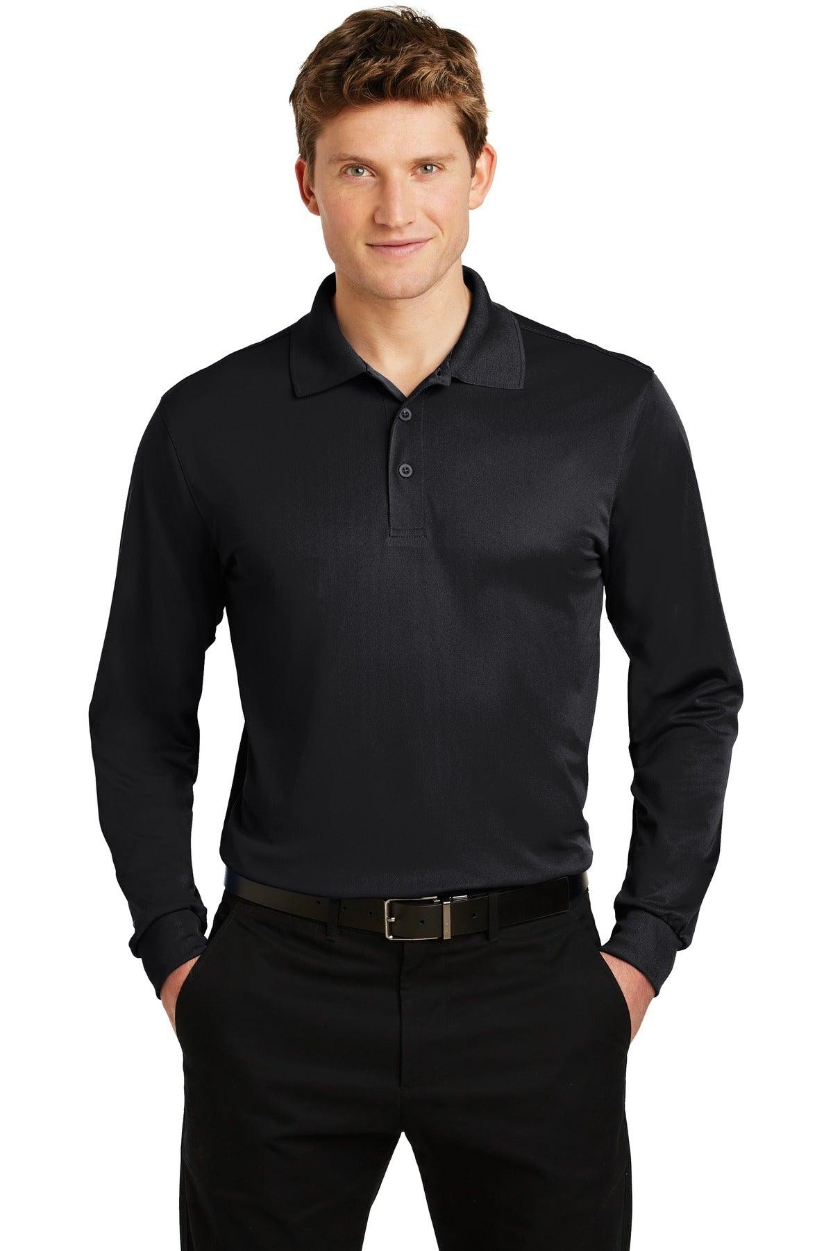 Sport-Tek Long Sleeve Micropique Sport-Wick Polo. ST657 - Dresses Max