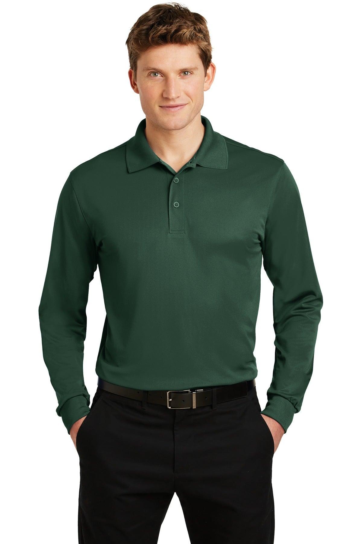 Sport-Tek Long Sleeve Micropique Sport-Wick Polo. ST657 - Dresses Max