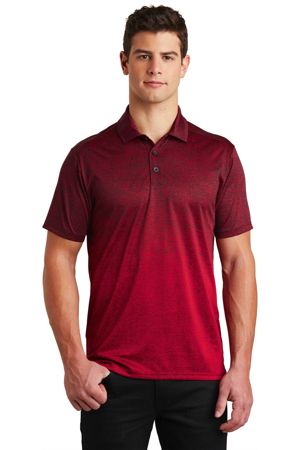 Sport-Tek Ombre Heather Polo. ST671 - Dresses Max
