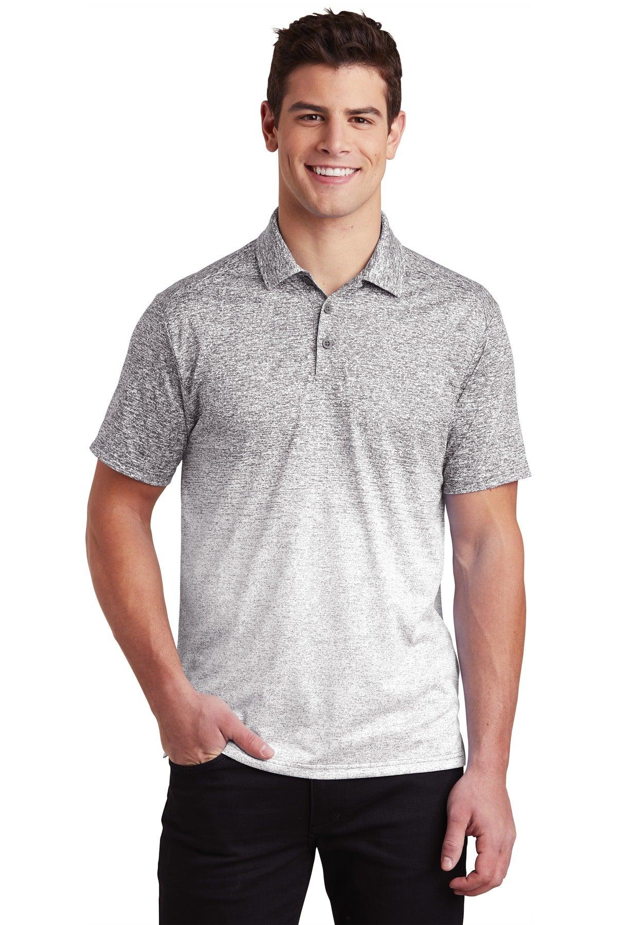 Sport-Tek Ombre Heather Polo. ST671 - Dresses Max