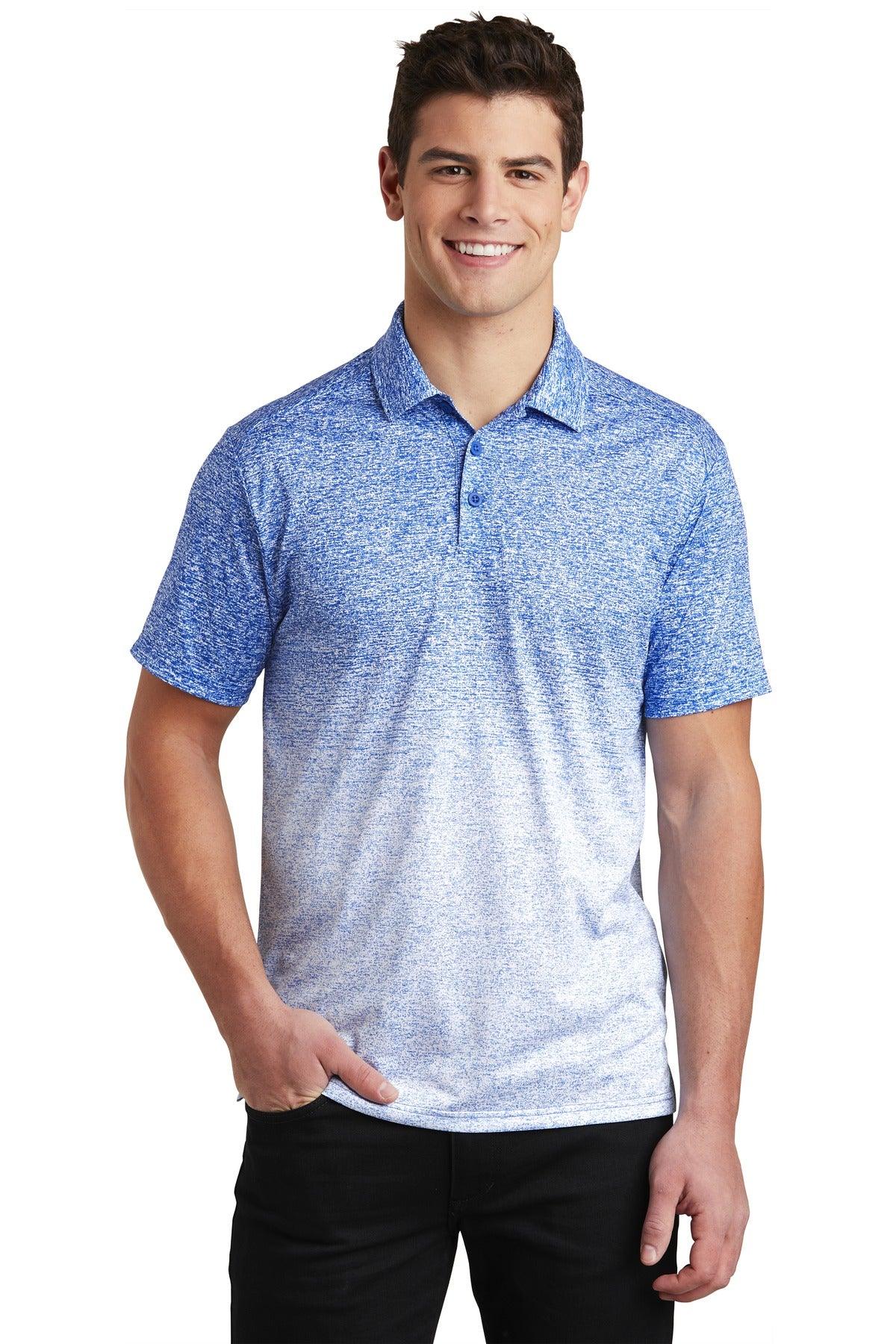 Sport-Tek Ombre Heather Polo. ST671 - Dresses Max