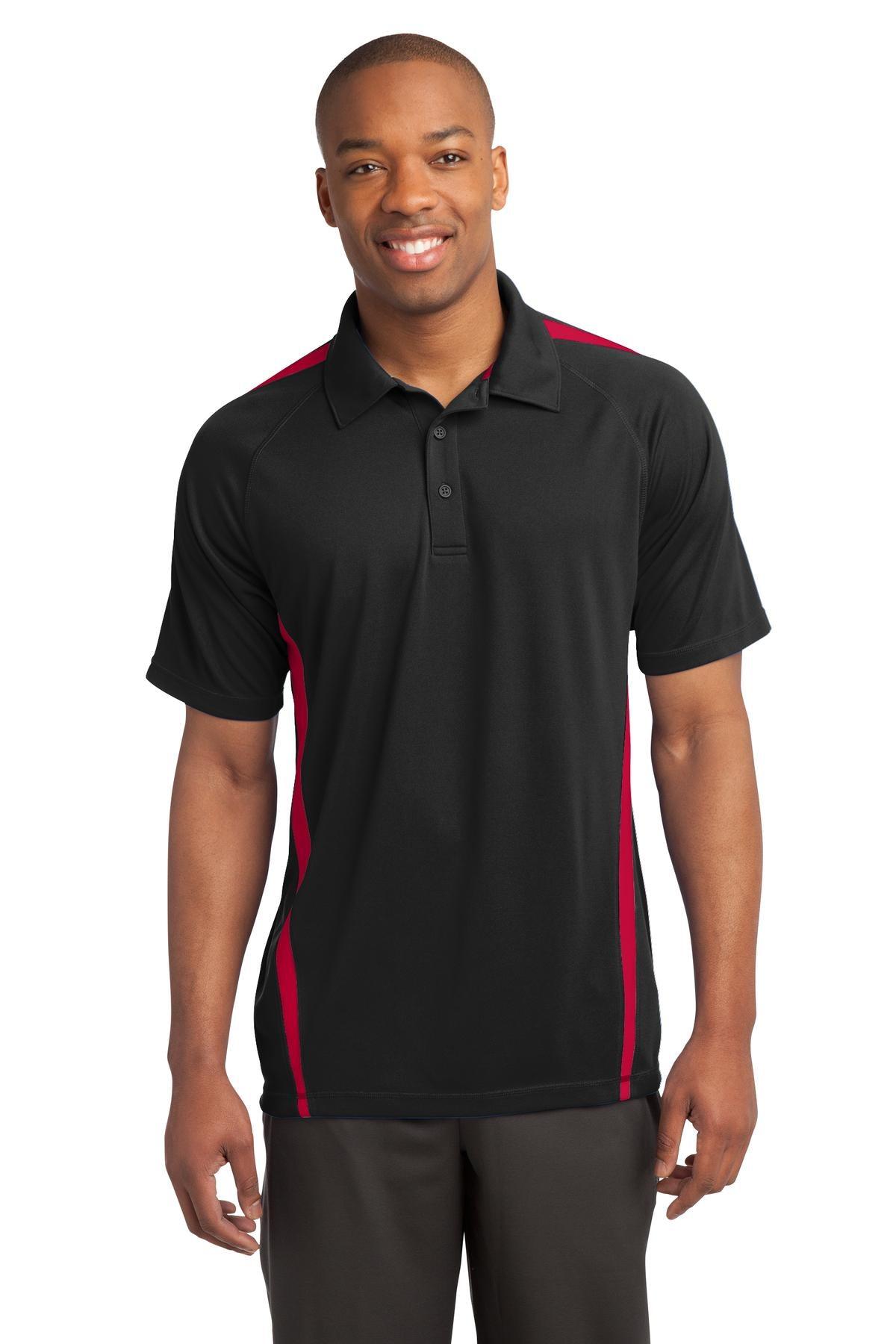 Sport-Tek PosiCharge Micro-Mesh Colorblock Polo. ST685 - Dresses Max