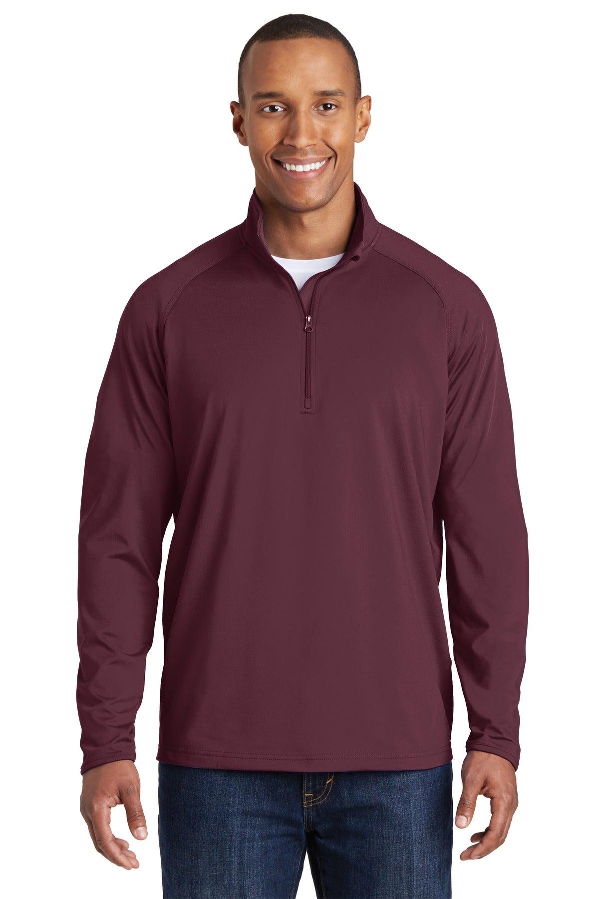 Sport-Tek Sport-Wick Stretch 1/2-Zip Pullover. ST850 - Dresses Max