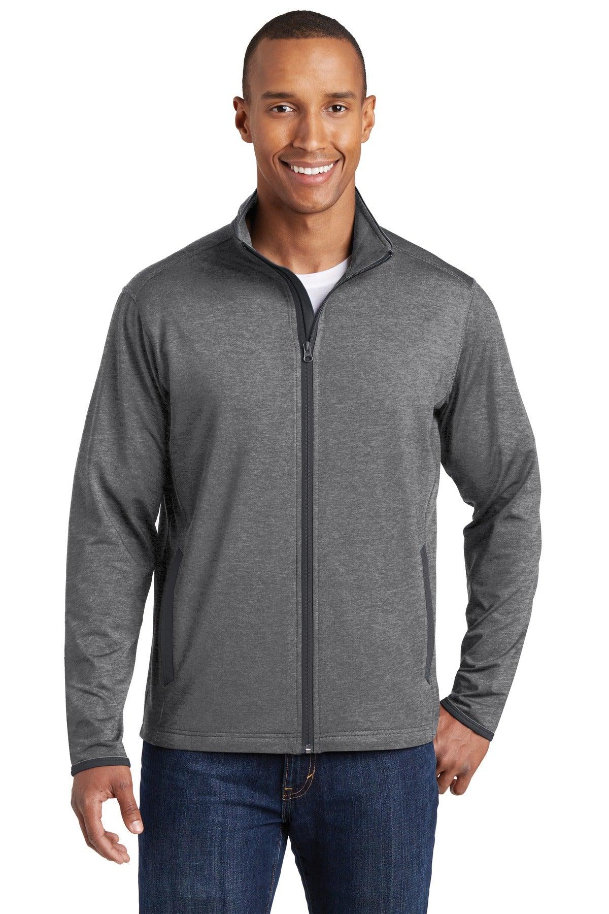 Sport-Tek Sport-Wick Stretch Contrast Full-Zip Jacket. ST853 - Dresses Max