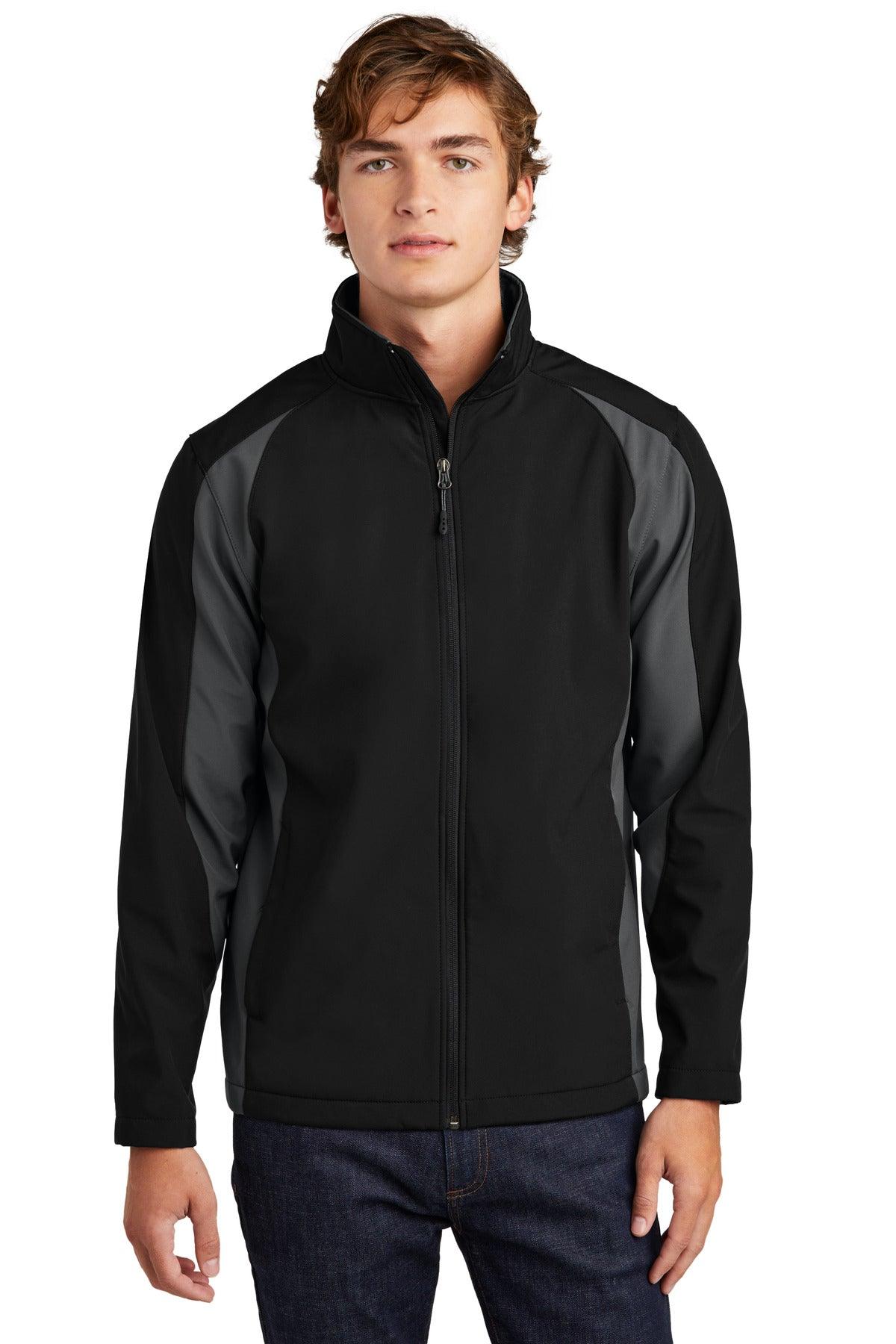 Sport-Tek Colorblock Soft Shell Jacket. ST970 - Dresses Max