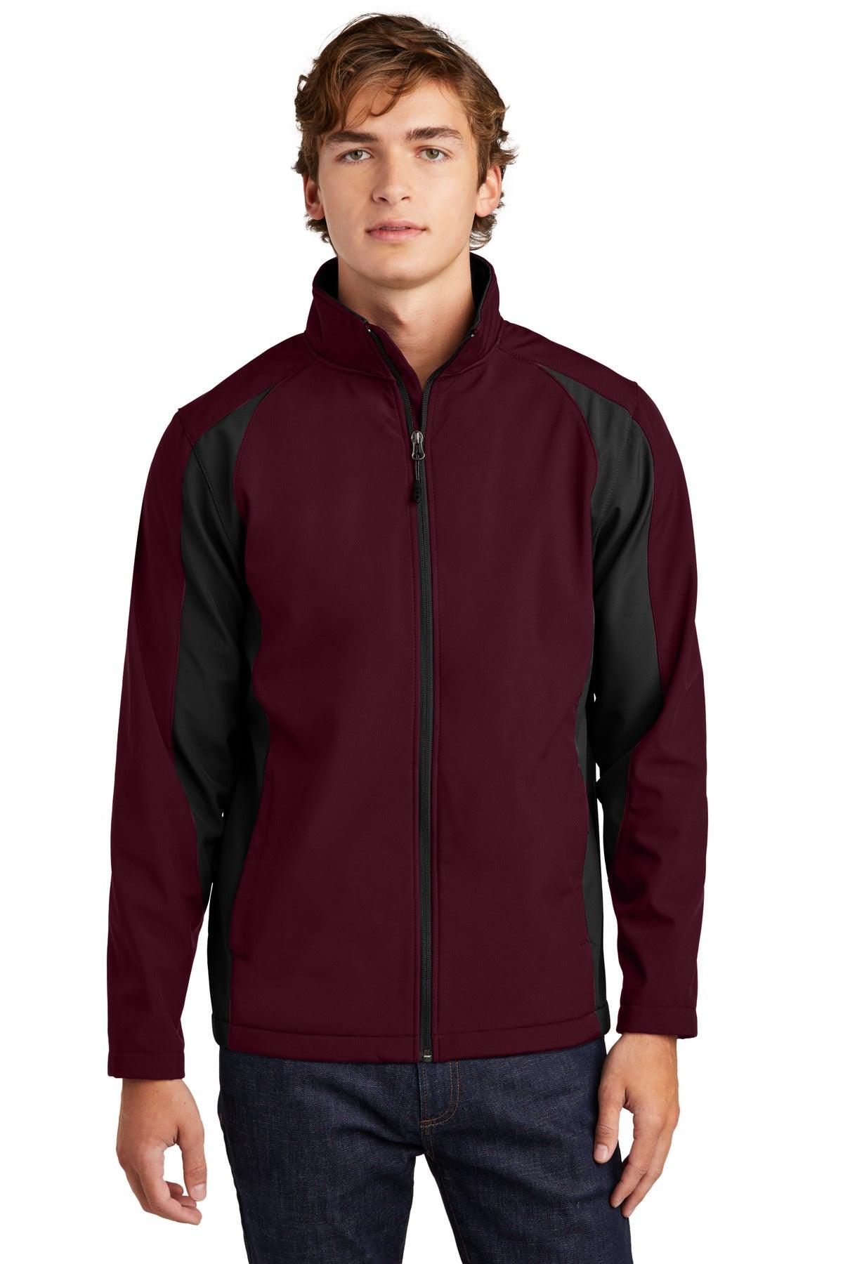 Sport-Tek Colorblock Soft Shell Jacket. ST970 - Dresses Max