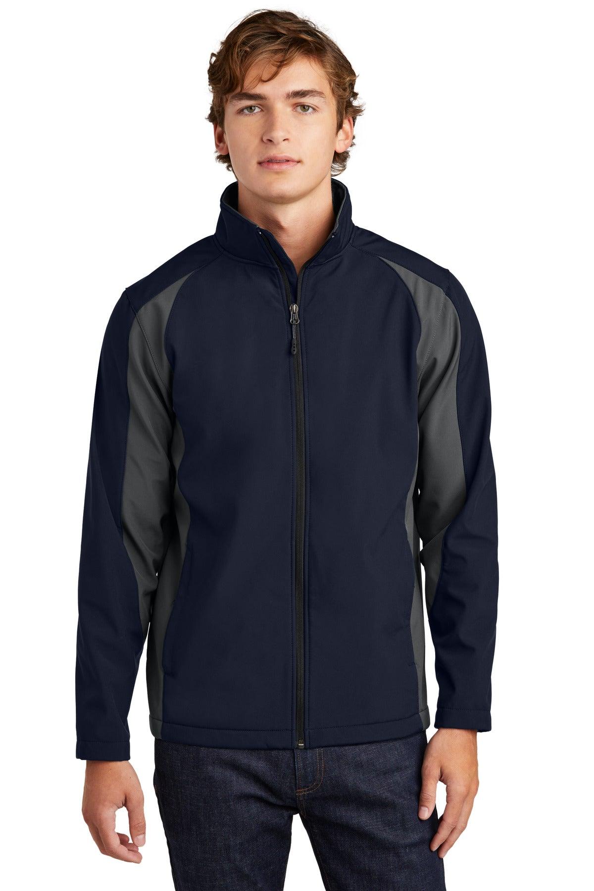 Sport-Tek Colorblock Soft Shell Jacket. ST970 - Dresses Max
