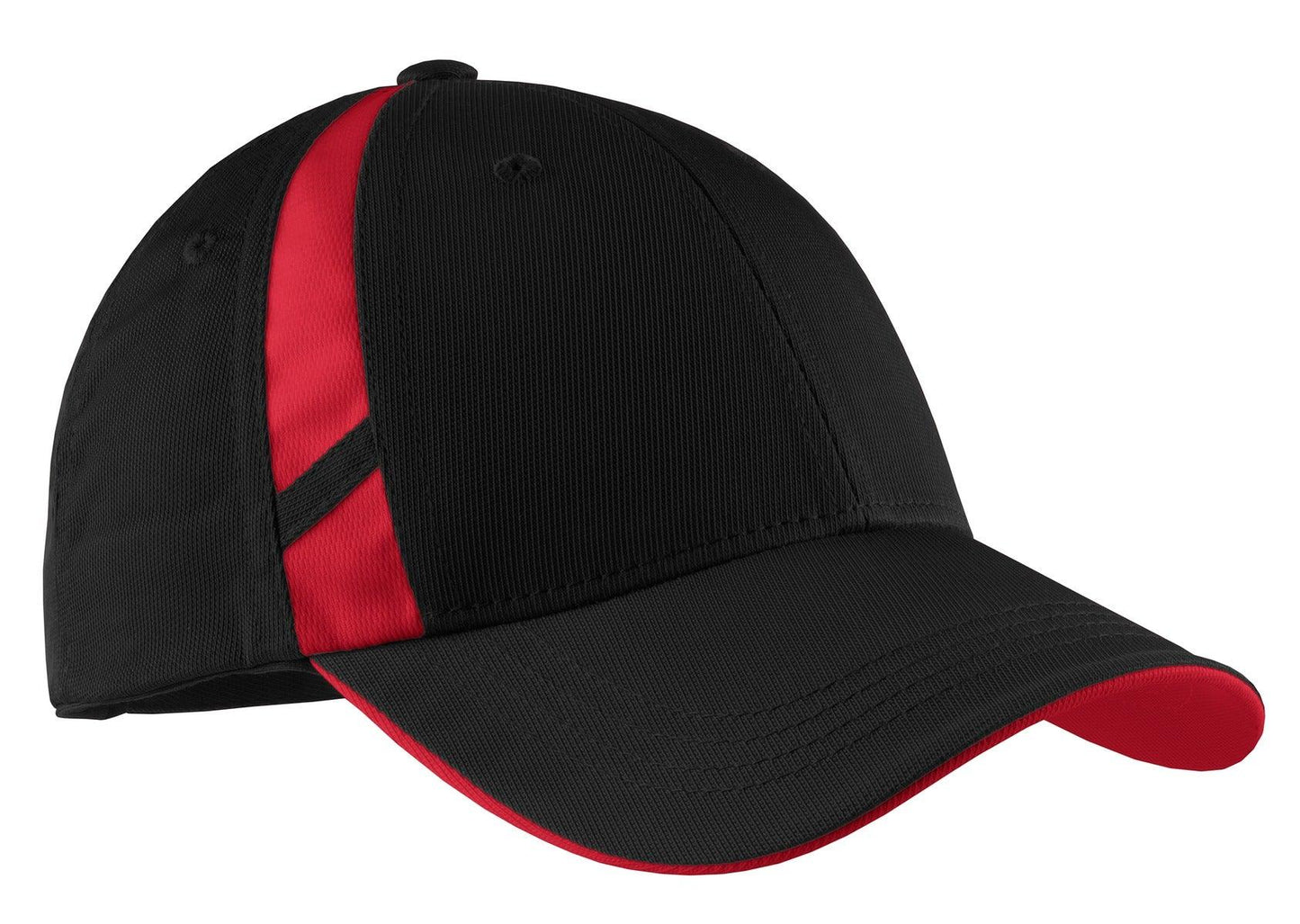 Sport-Tek Dry Zone Mesh Inset Cap. STC12 - Dresses Max