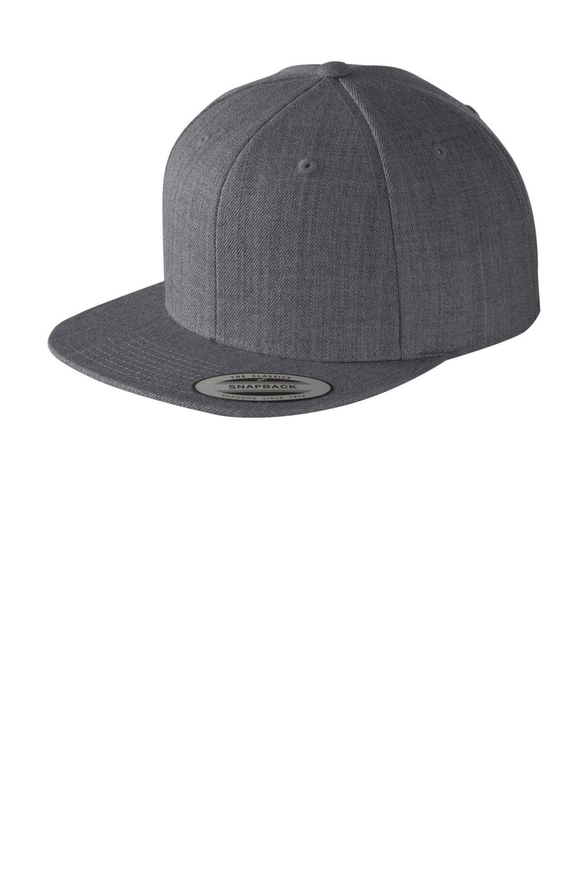 Sport-Tek Yupoong Flat Bill Snapback Cap. STC19 - Dresses Max