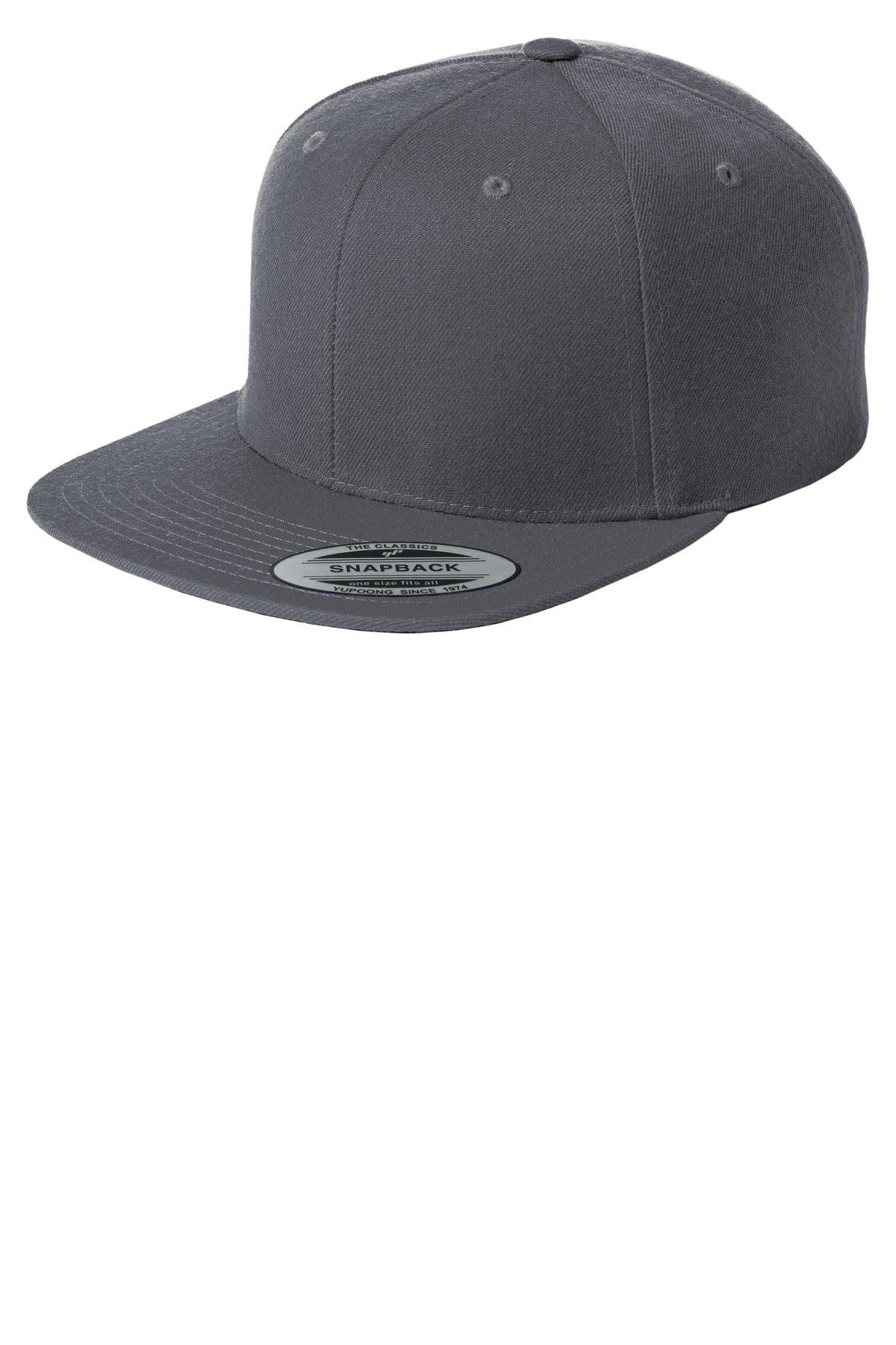 Sport-Tek Yupoong Flat Bill Snapback Cap. STC19 - Dresses Max