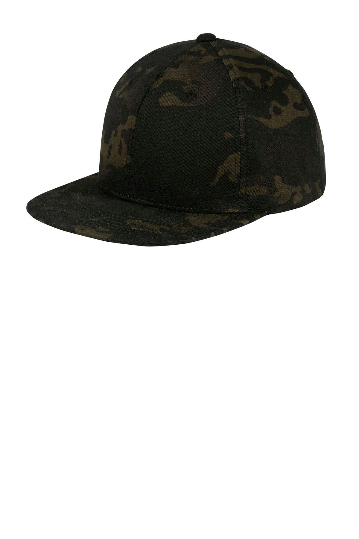 Sport-Tek Yupoong Flat Bill Snapback Cap. STC19 - Dresses Max