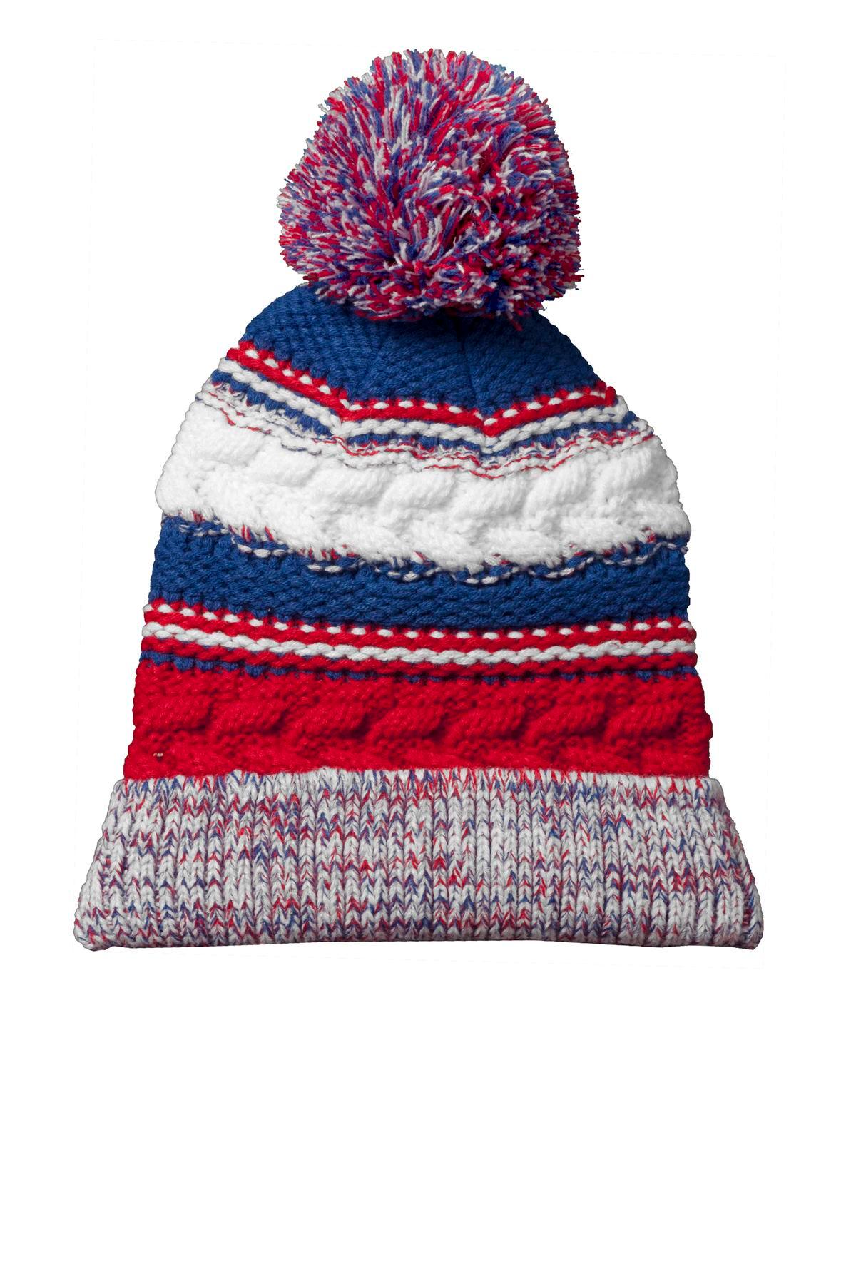 Sport-Tek Pom Pom Team Beanie. STC21 - Dresses Max