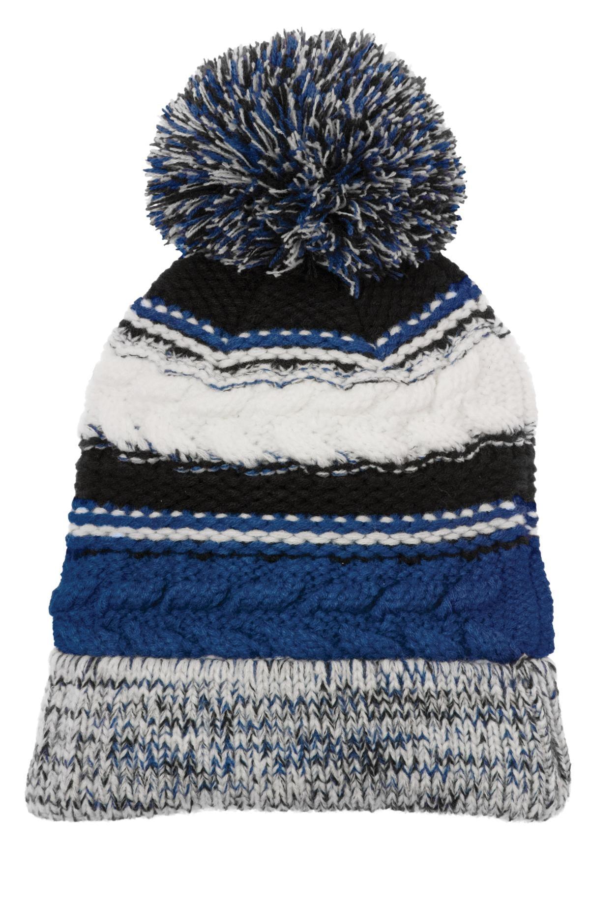 Sport-Tek Pom Pom Team Beanie. STC21 - Dresses Max