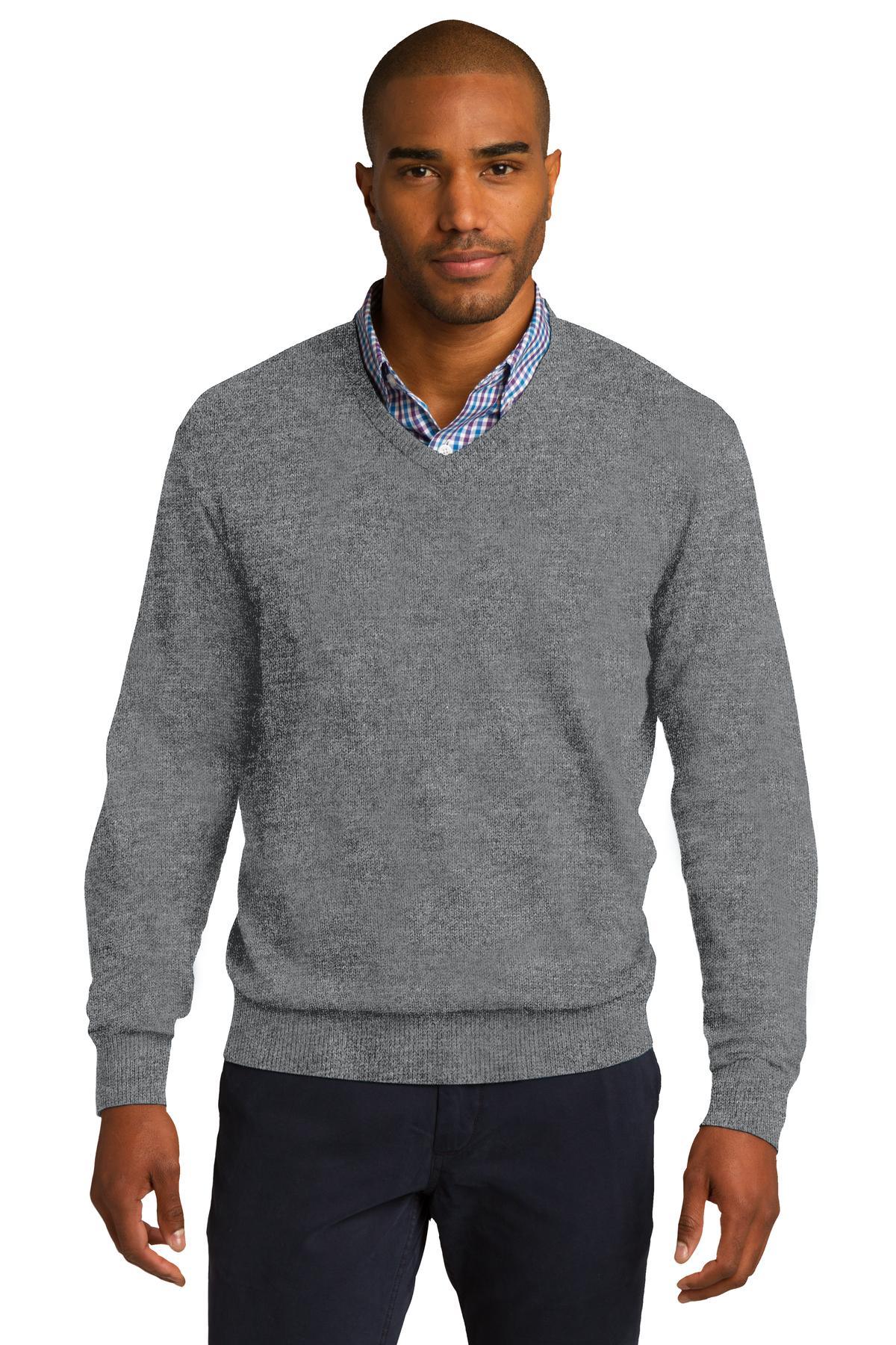 Port Authority V-Neck Sweater. SW285 - Dresses Max