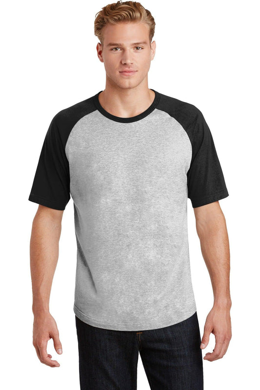 Sport-Tek Short Sleeve Colorblock Raglan Jersey. T201 - Dresses Max