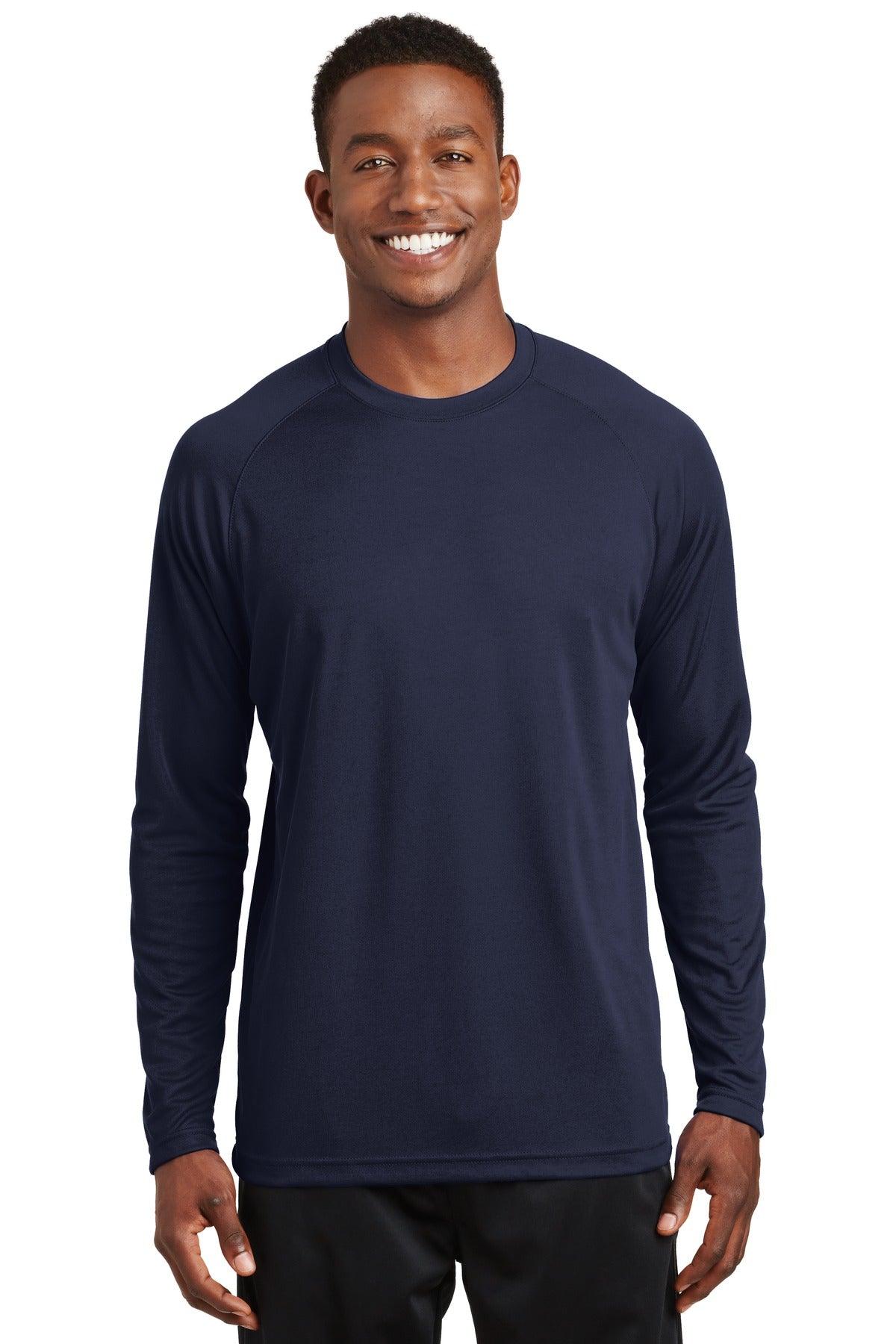 Sport-Tek Dry Zone Long Sleeve Raglan T-Shirt. T473LS - Dresses Max