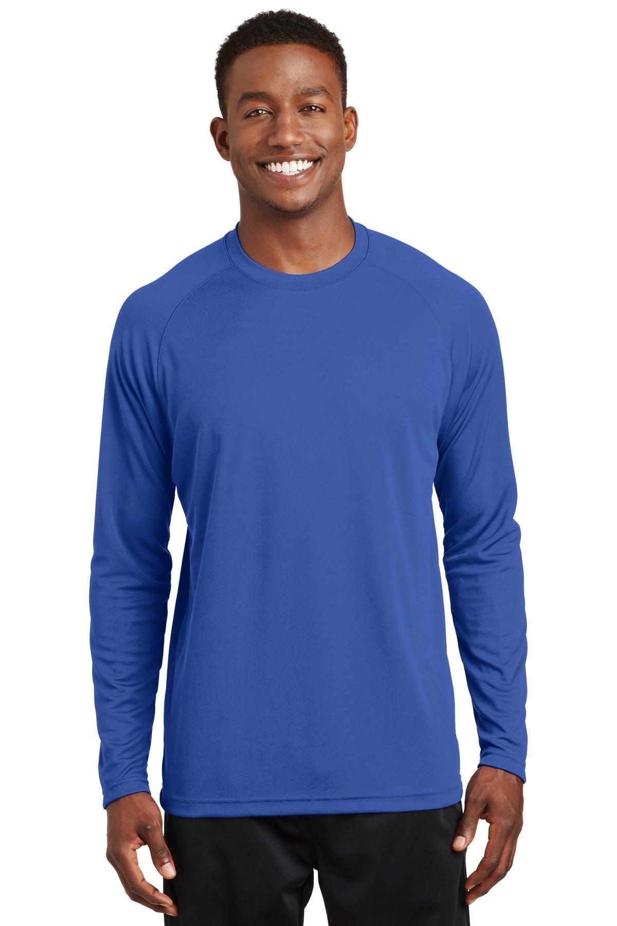 Sport-Tek Dry Zone Long Sleeve Raglan T-Shirt. T473LS - Dresses Max