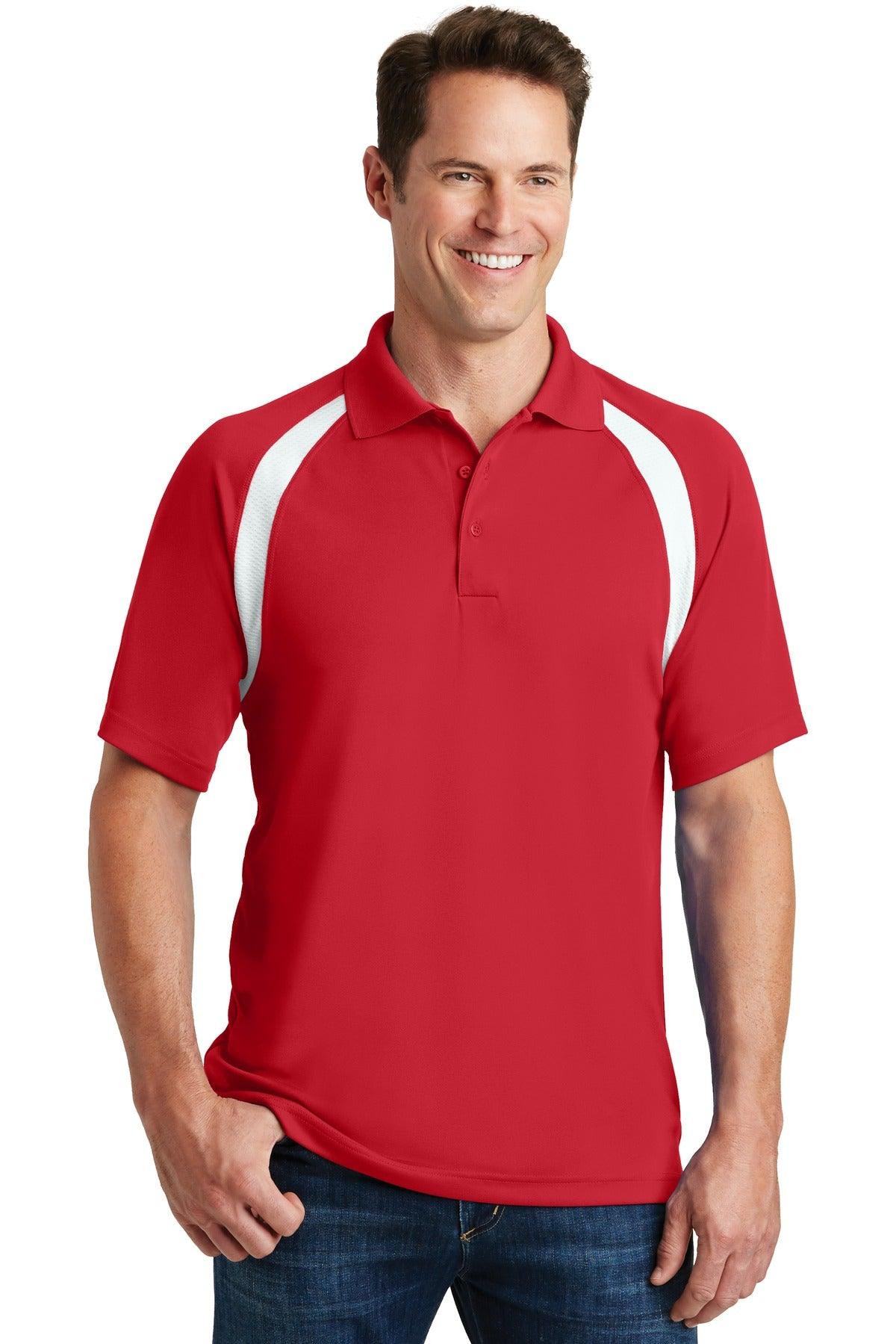 Sport-Tek Dry Zone Colorblock Raglan Polo. T476 - Dresses Max