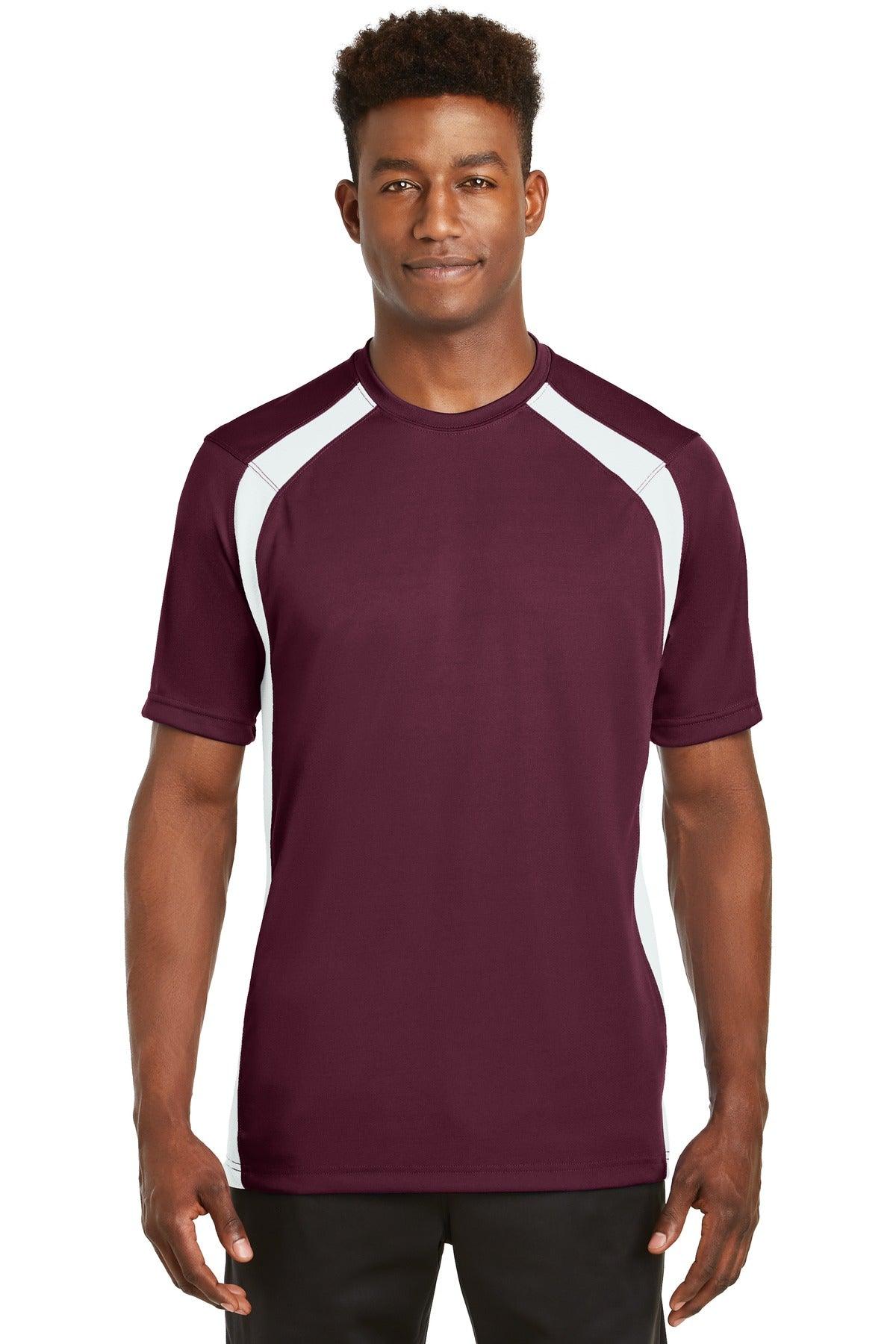 Sport-Tek Dry Zone Colorblock Crew. T478 - Dresses Max