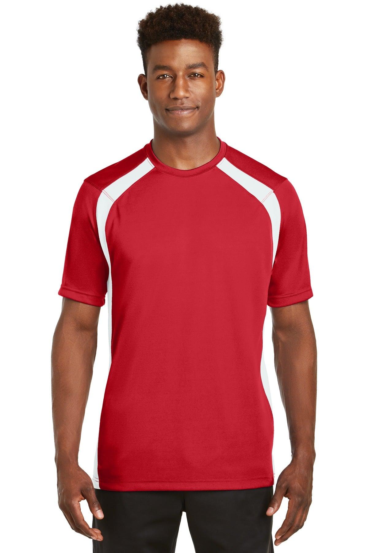 Sport-Tek Dry Zone Colorblock Crew. T478 - Dresses Max