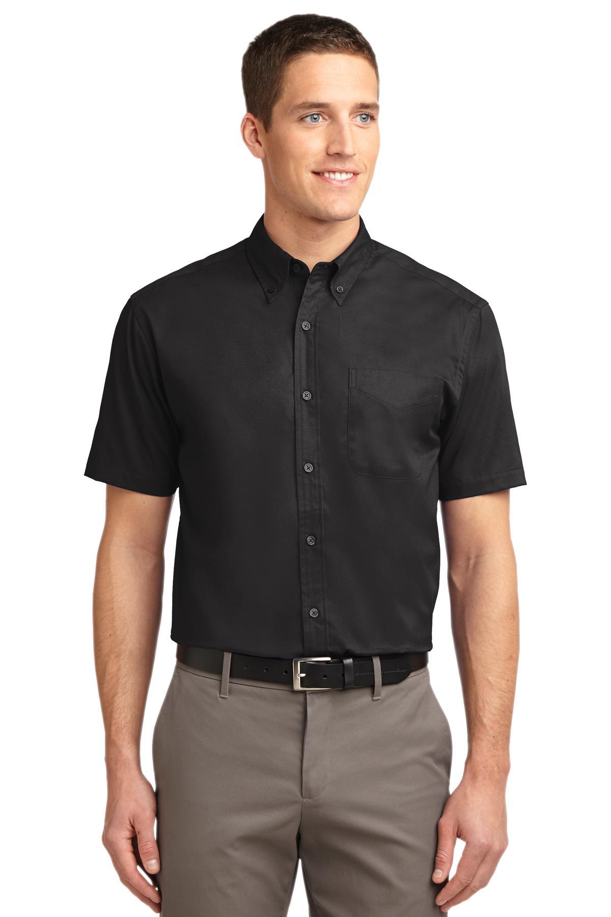 Port Authority Tall Short Sleeve Easy Care Shirt. TLS508 - Dresses Max