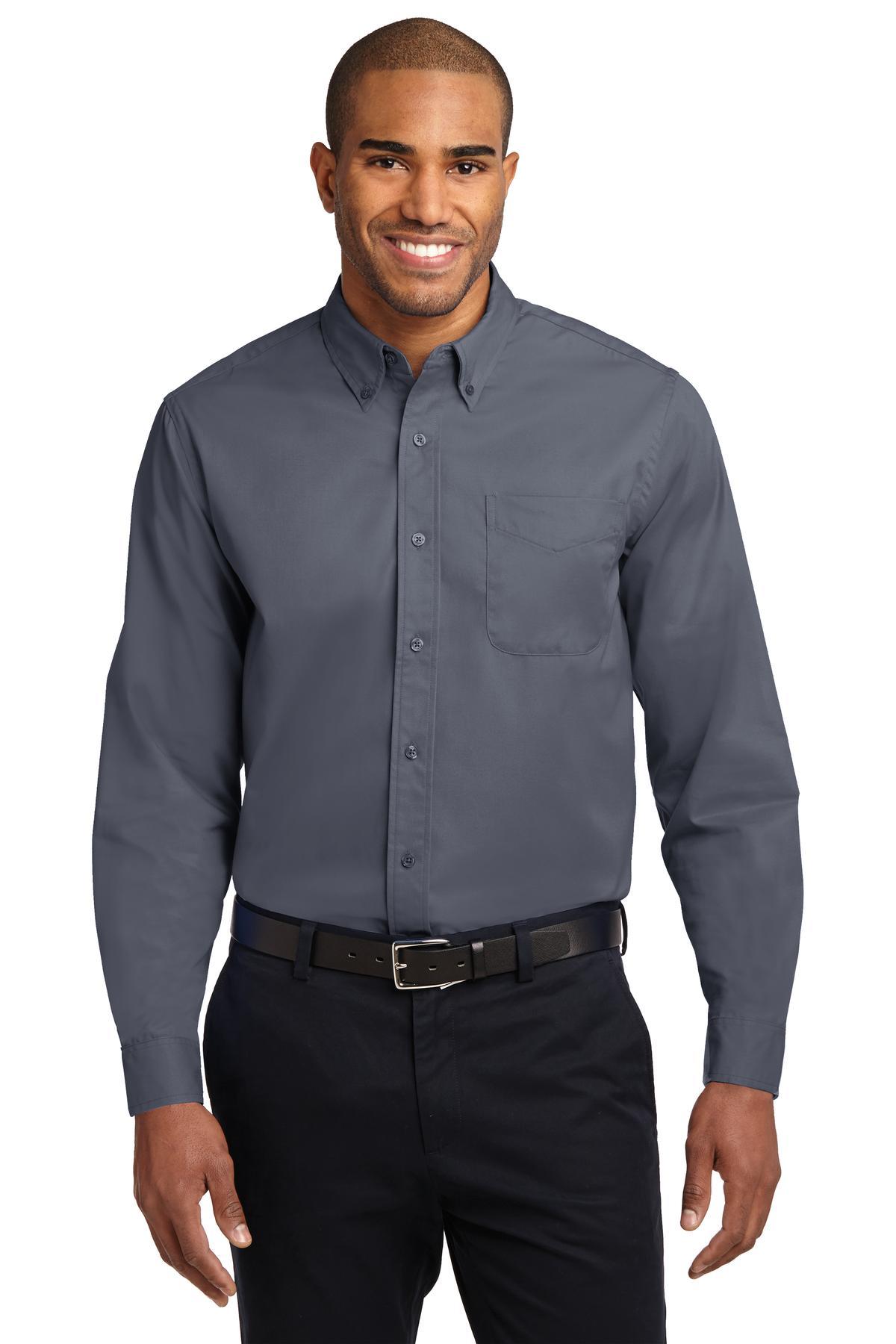 Port Authority Tall Long Sleeve Easy Care Shirt. TLS608 - Dresses Max