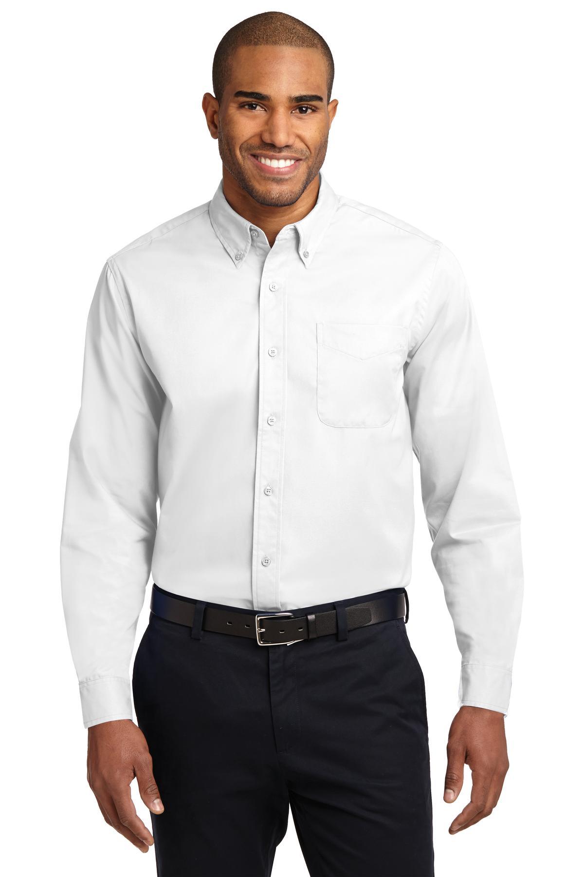Port Authority Tall Long Sleeve Easy Care Shirt. TLS608 - Dresses Max