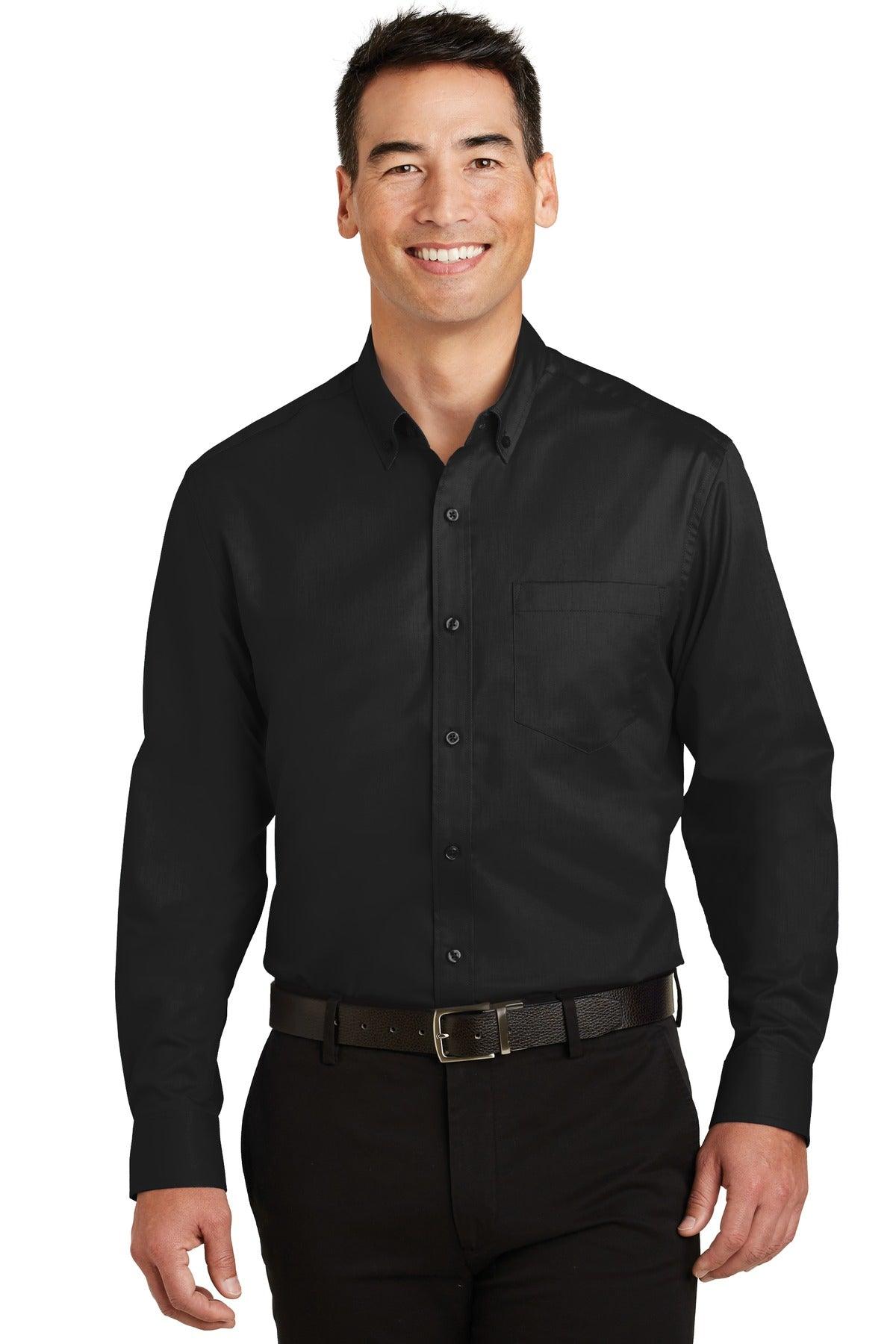 Port Authority Tall SuperPro Twill Shirt. TS663 - Dresses Max