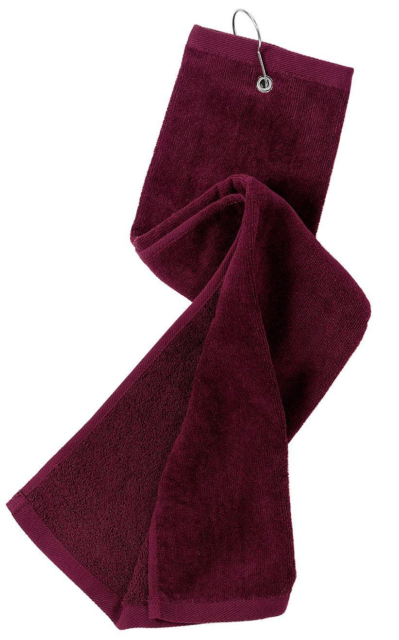 Port Authority Grommeted Tri-Fold Golf Towel. TW50 - Dresses Max