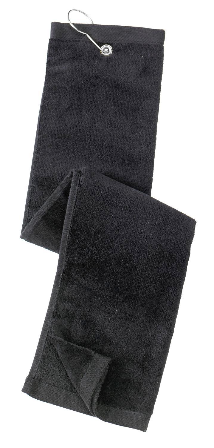 Port Authority Grommeted Tri-Fold Golf Towel. TW50 - Dresses Max