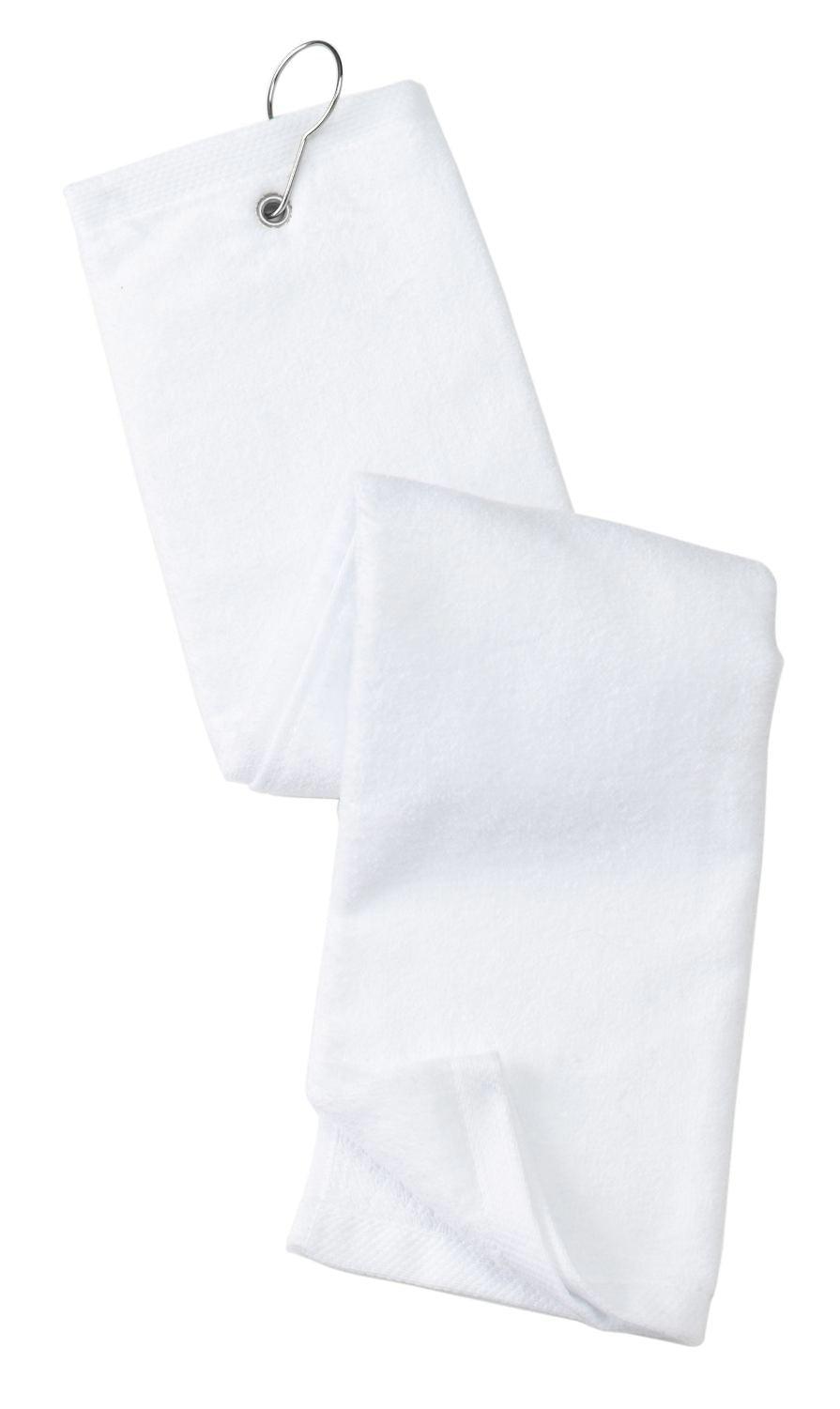 Port Authority Grommeted Tri-Fold Golf Towel. TW50 - Dresses Max