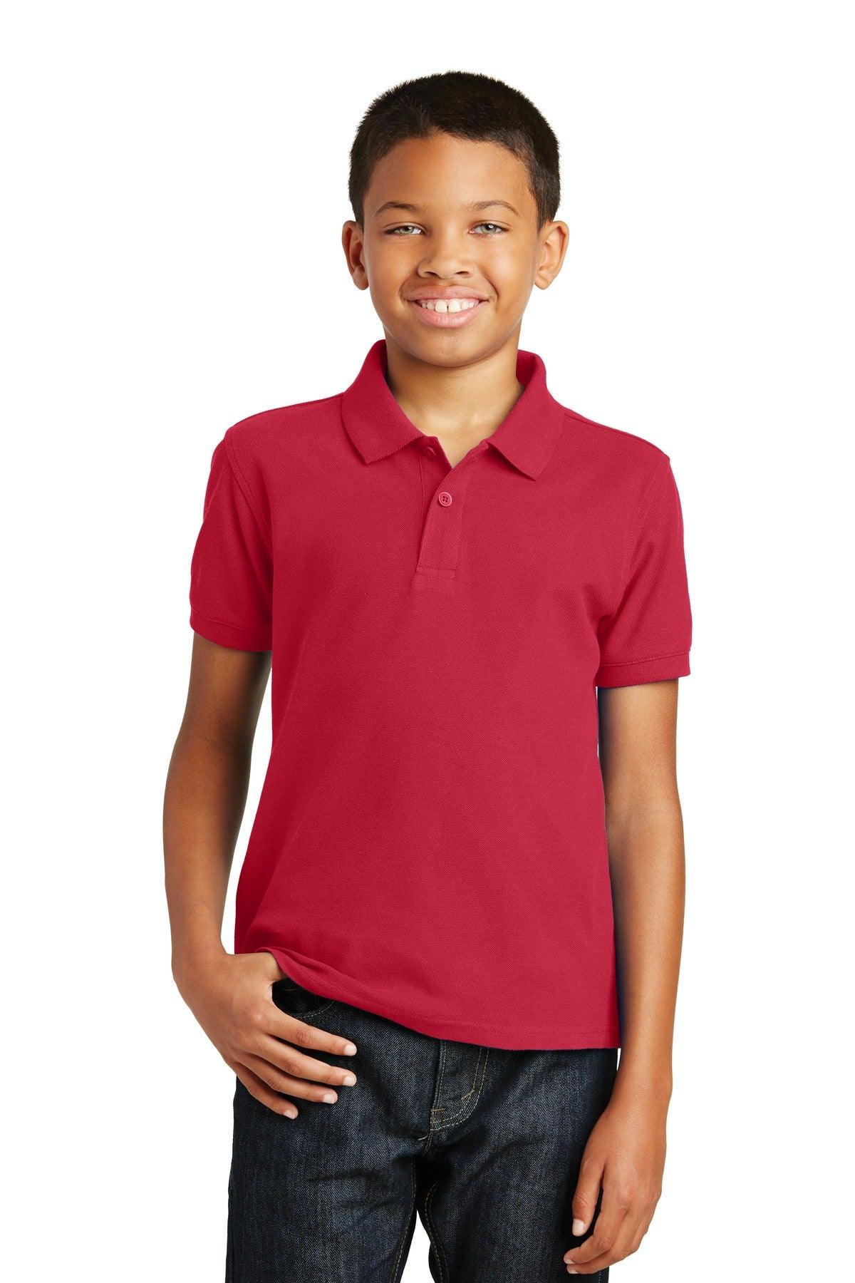 Port Authority Youth Core Classic Pique Polo. Y100 - Dresses Max