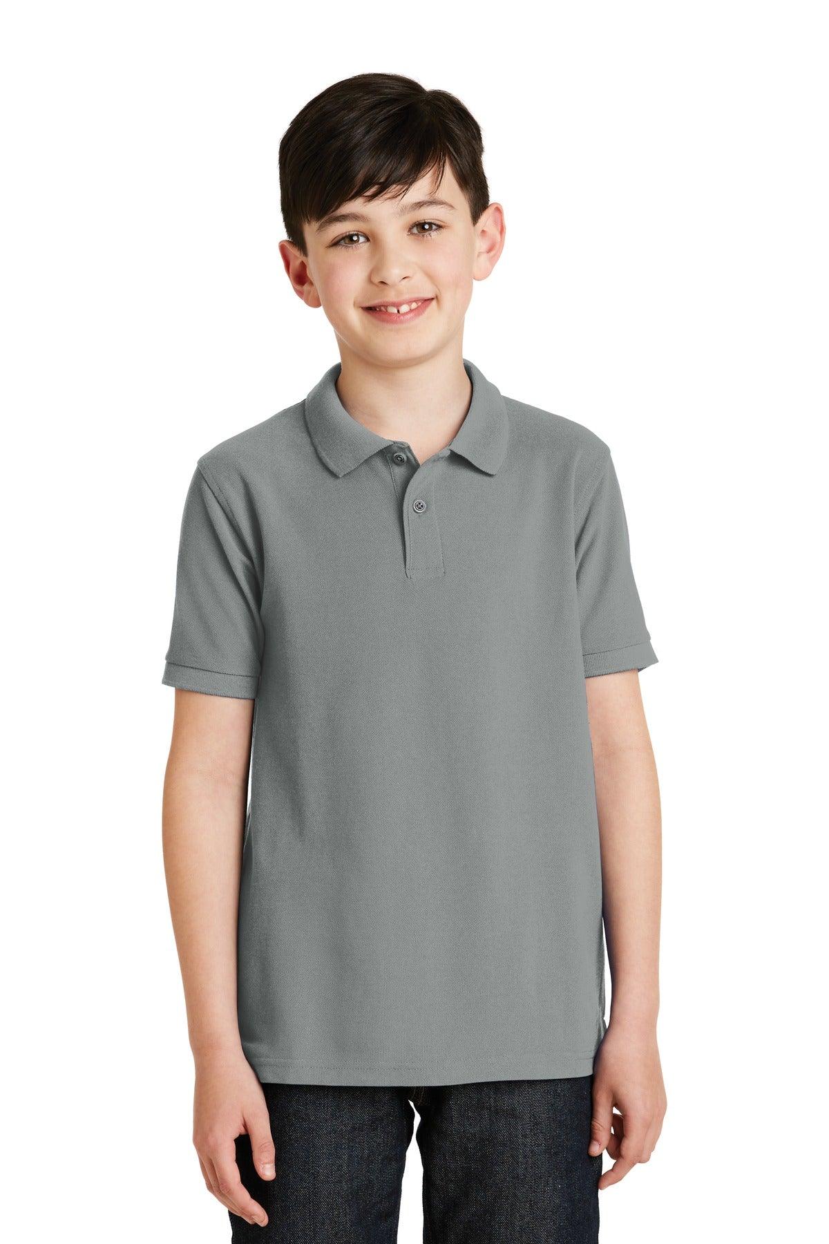 Port Authority Youth Silk Touch Polo. Y500 - Dresses Max