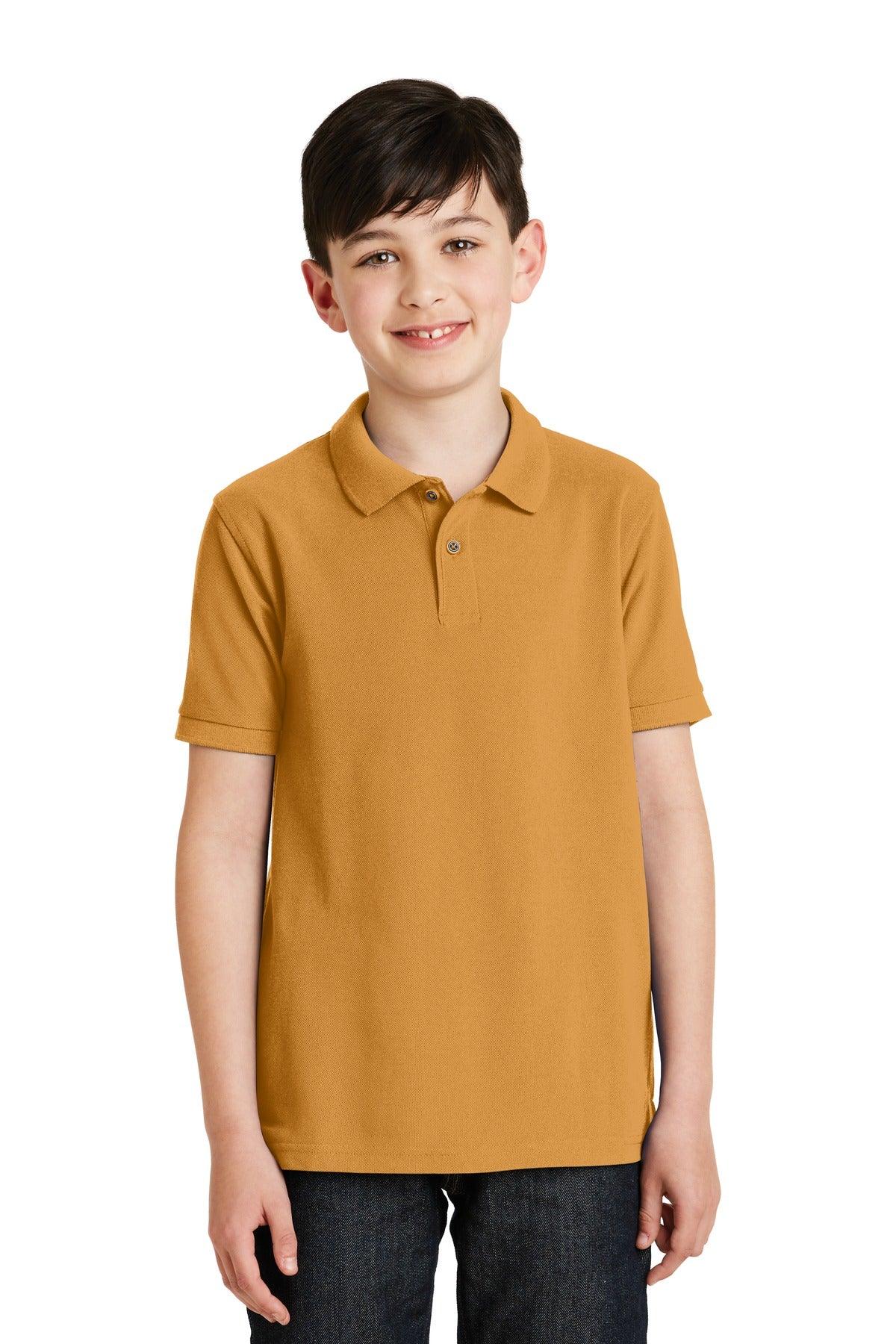 Port Authority Youth Silk Touch Polo. Y500 - Dresses Max