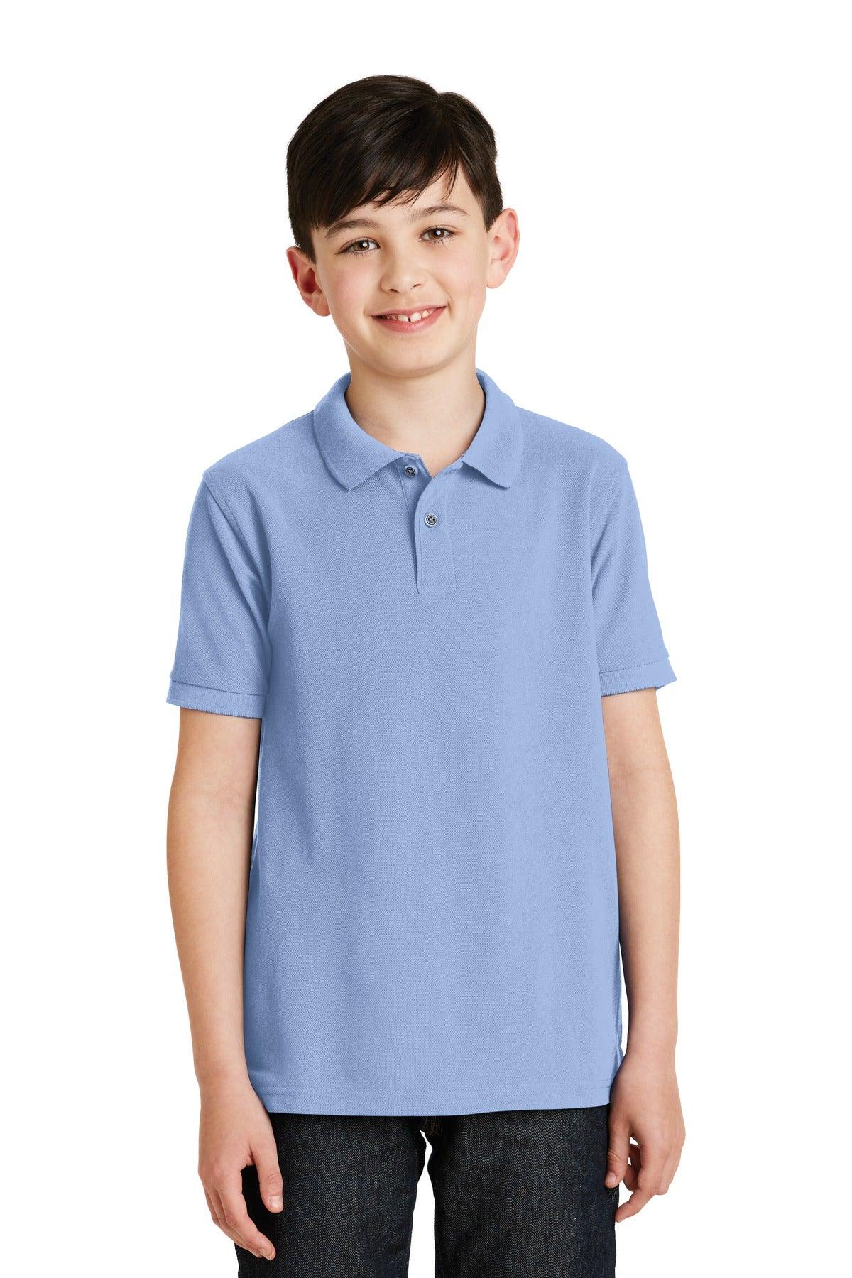Port Authority Youth Silk Touch Polo. Y500 - Dresses Max