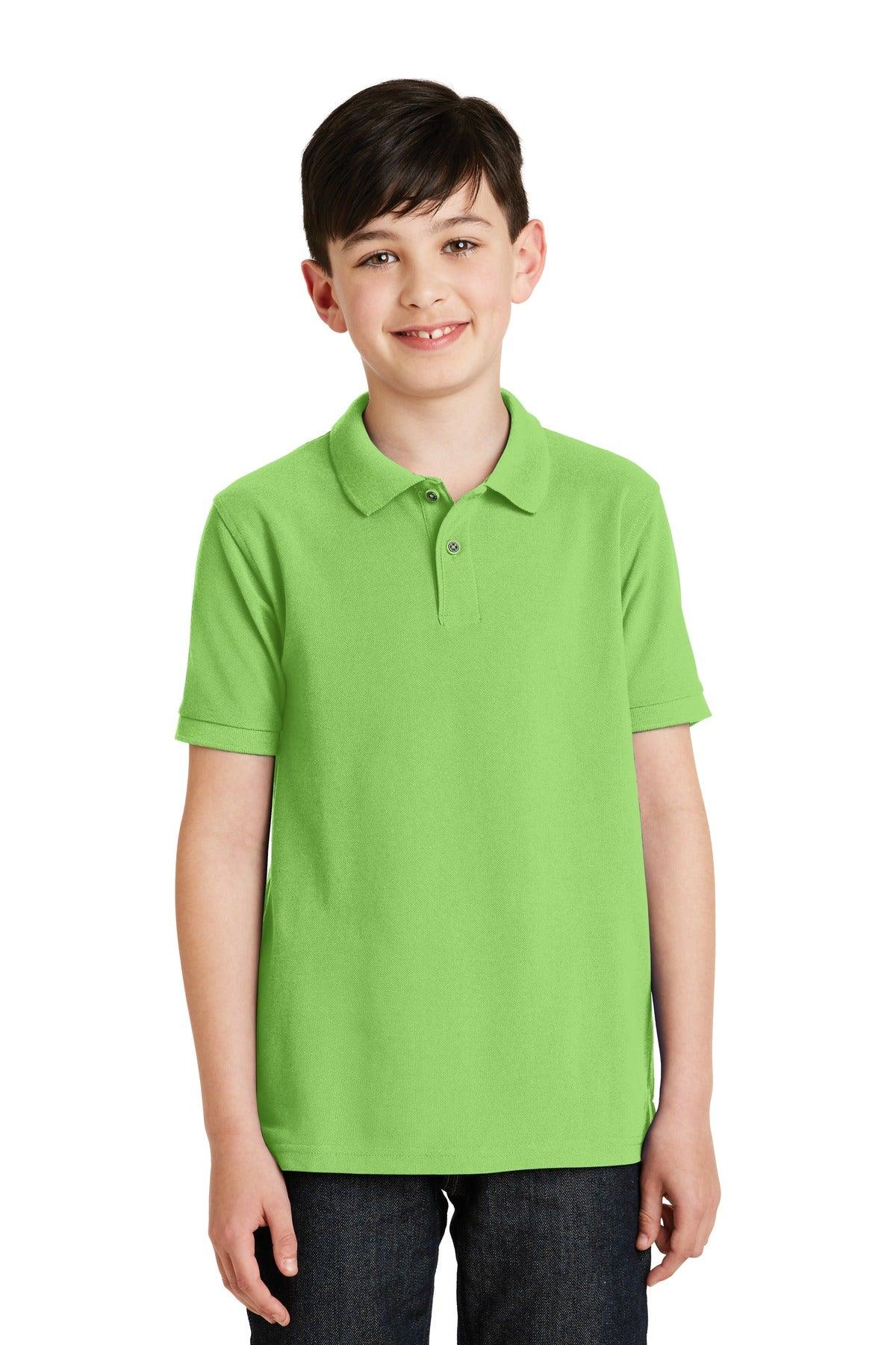 Port Authority Youth Silk Touch Polo. Y500 - Dresses Max