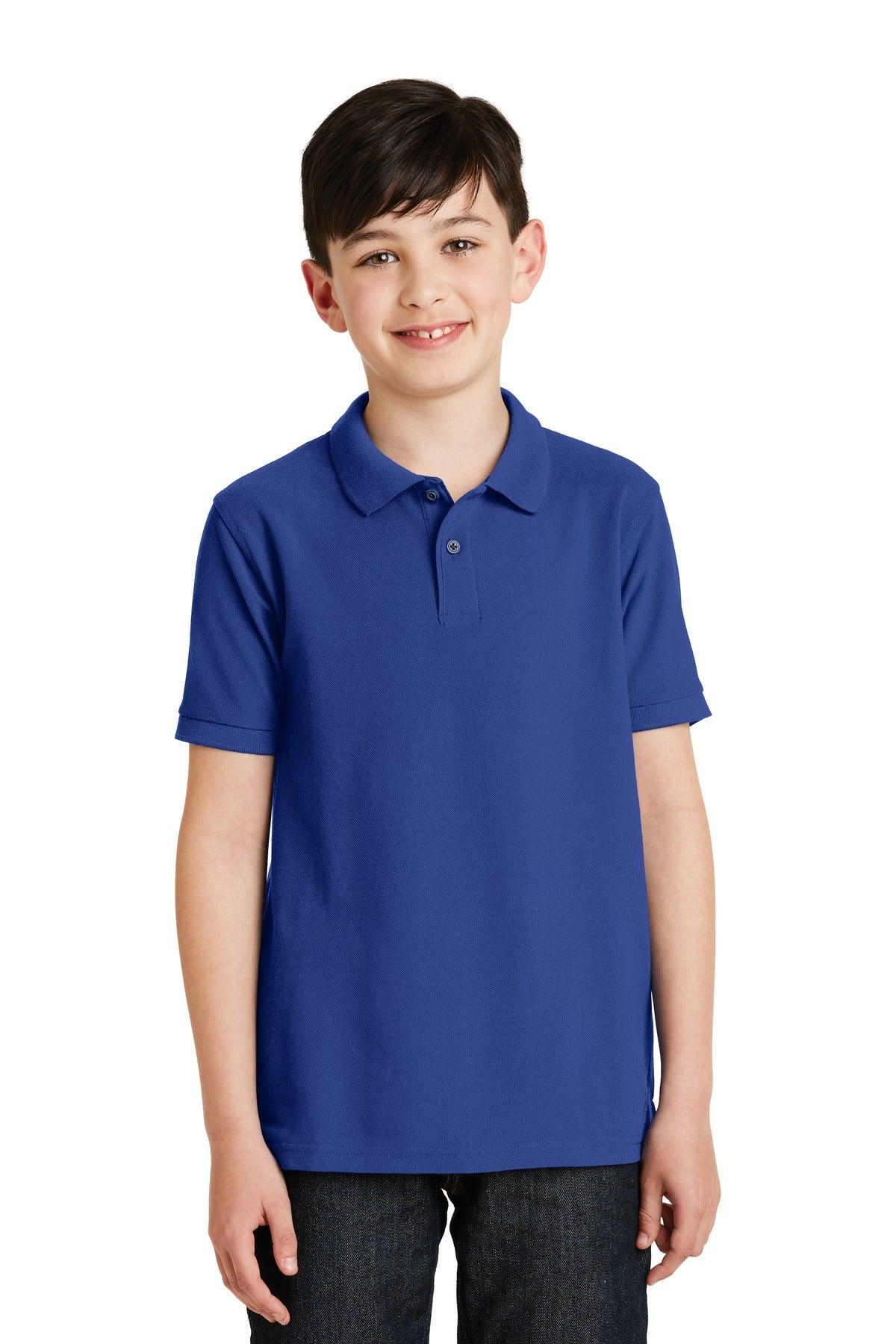 Port Authority Youth Silk Touch Polo. Y500 - Dresses Max