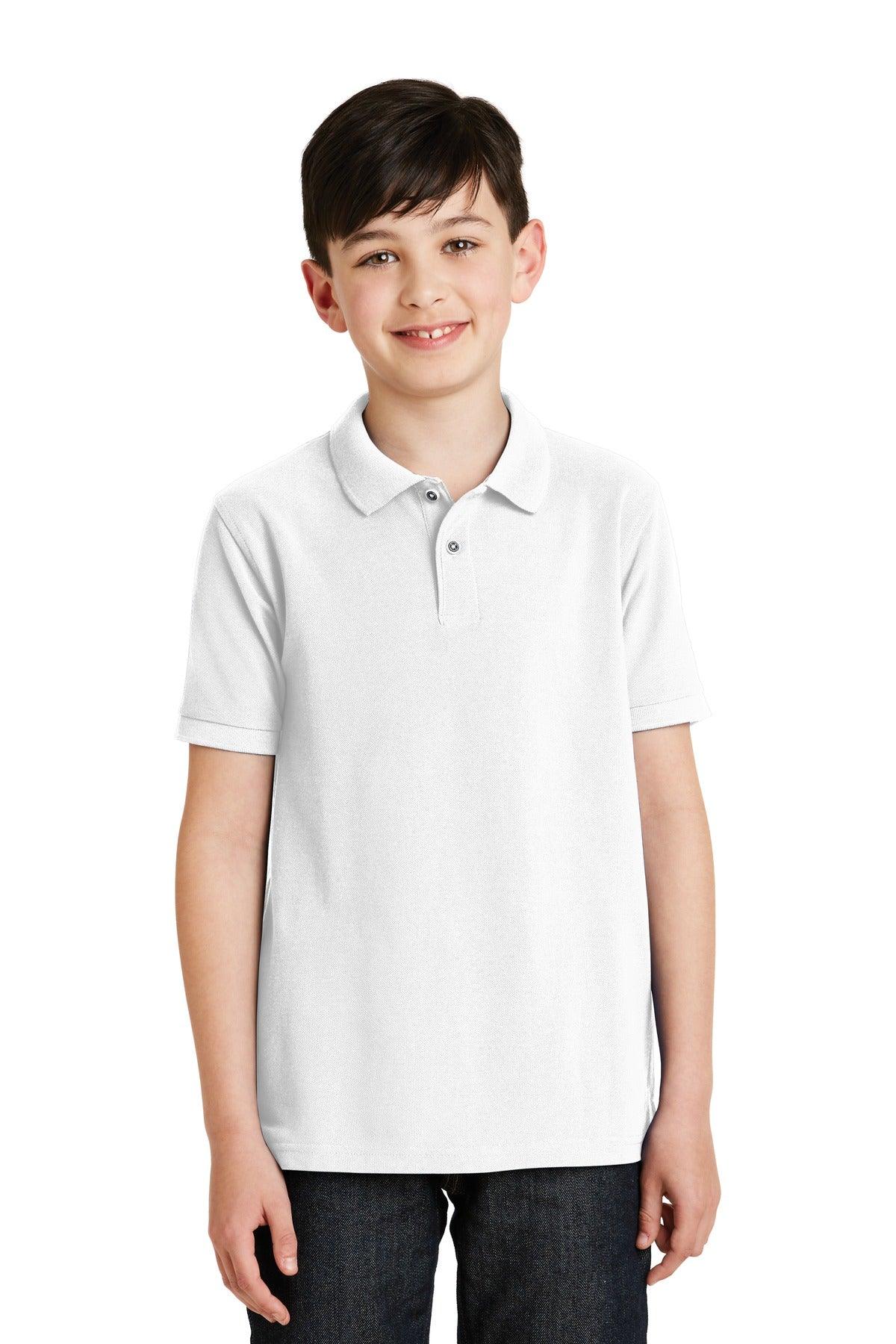 Port Authority Youth Silk Touch Polo. Y500 - Dresses Max