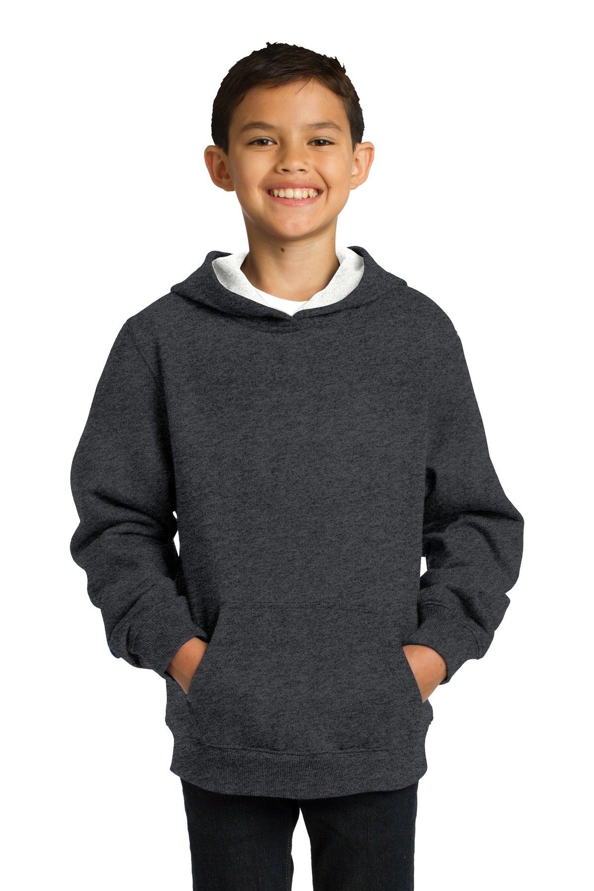 Sport-Tek Youth Pullover Hooded Sweatshirt. YST254 - Dresses Max