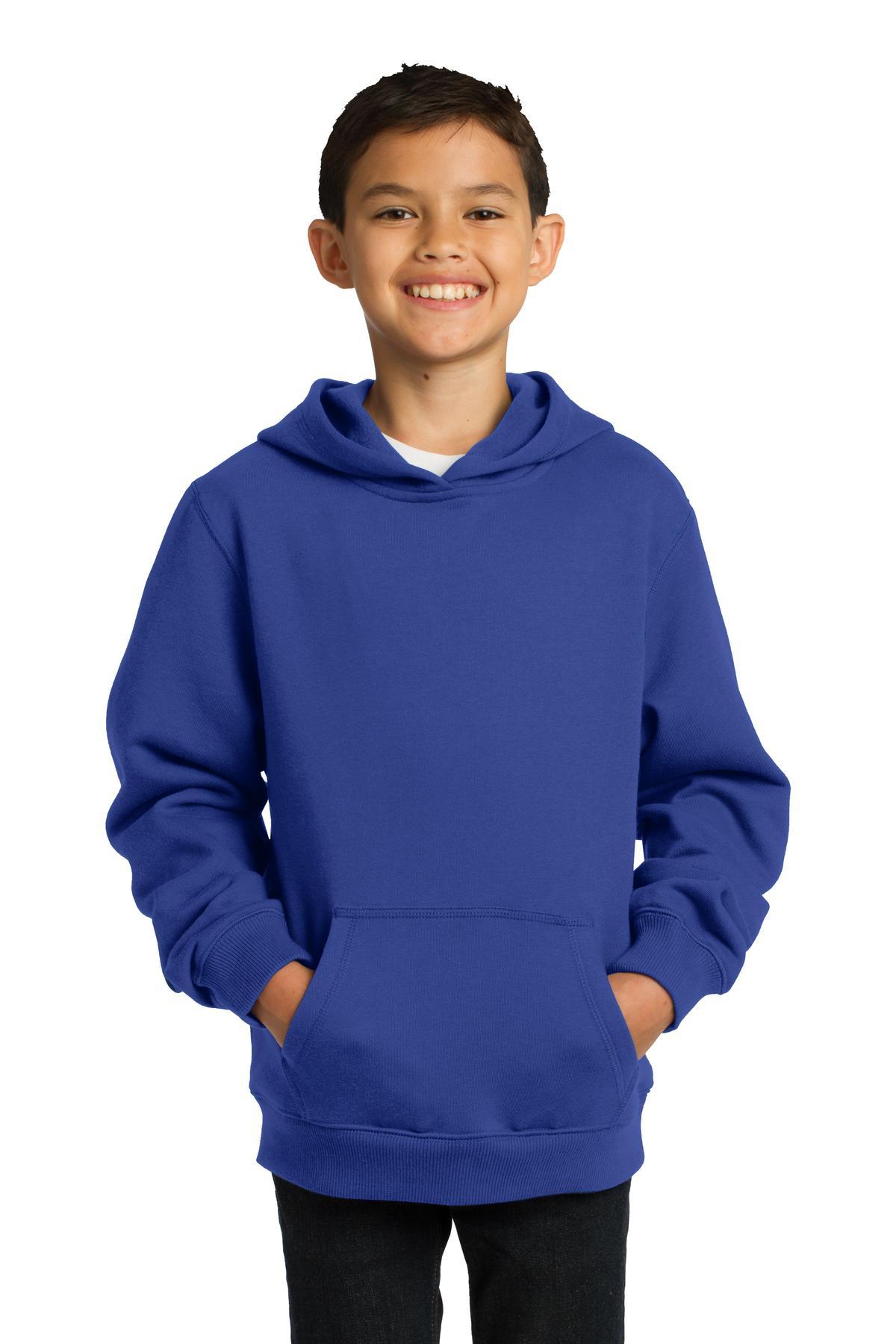 Sport-Tek Youth Pullover Hooded Sweatshirt. YST254 - Dresses Max