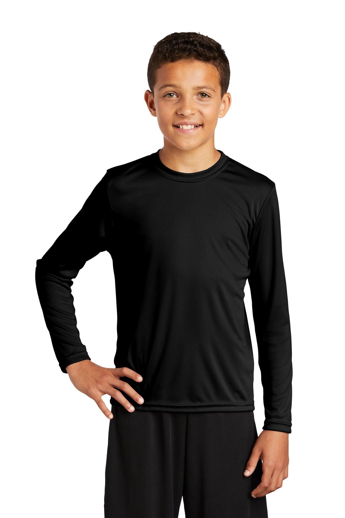 Sport-Tek Youth Long Sleeve PosiCharge Competitor Tee. YST350LS - Dresses Max