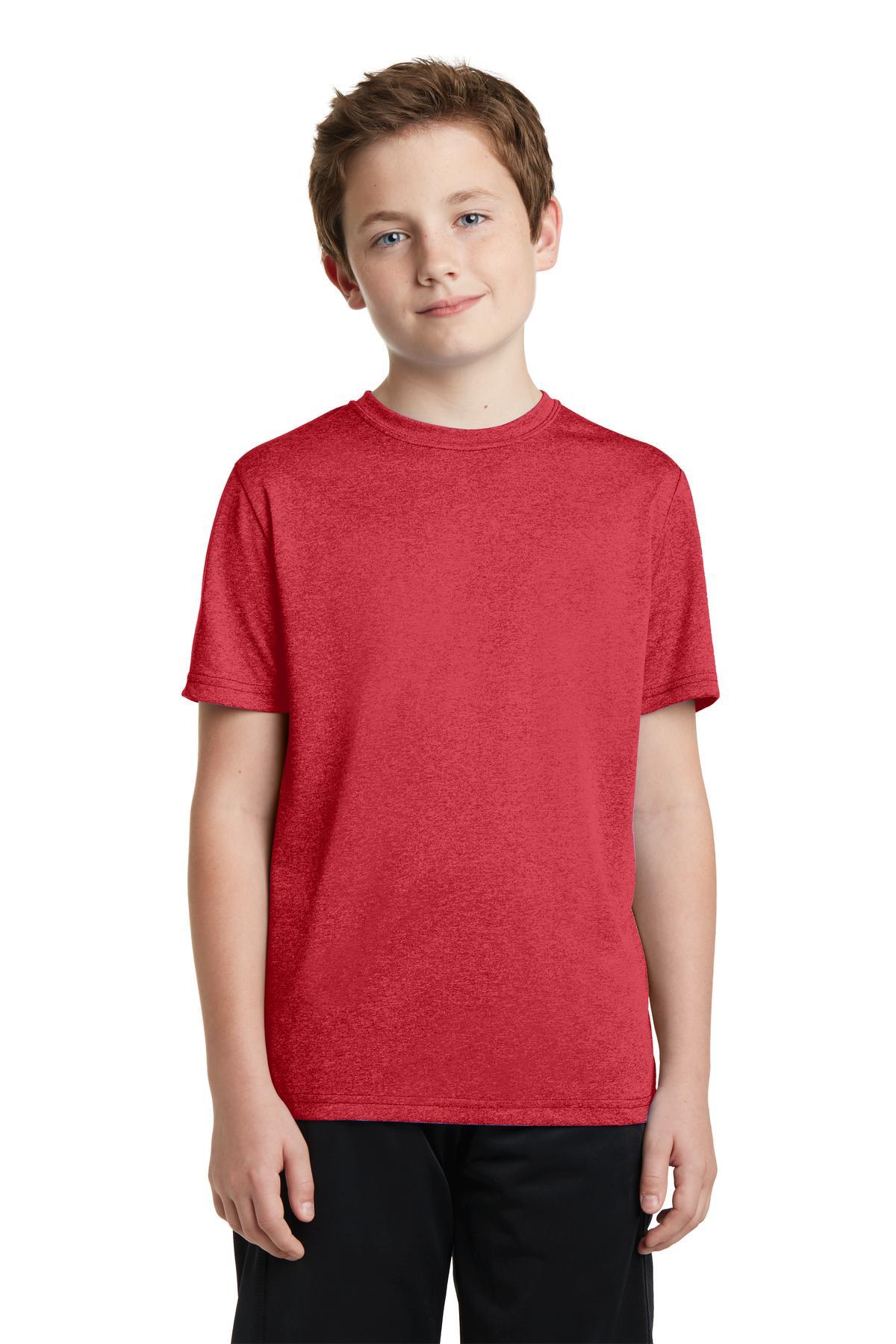Sport-Tek Youth Heather Contender Tee. YST360 - Dresses Max
