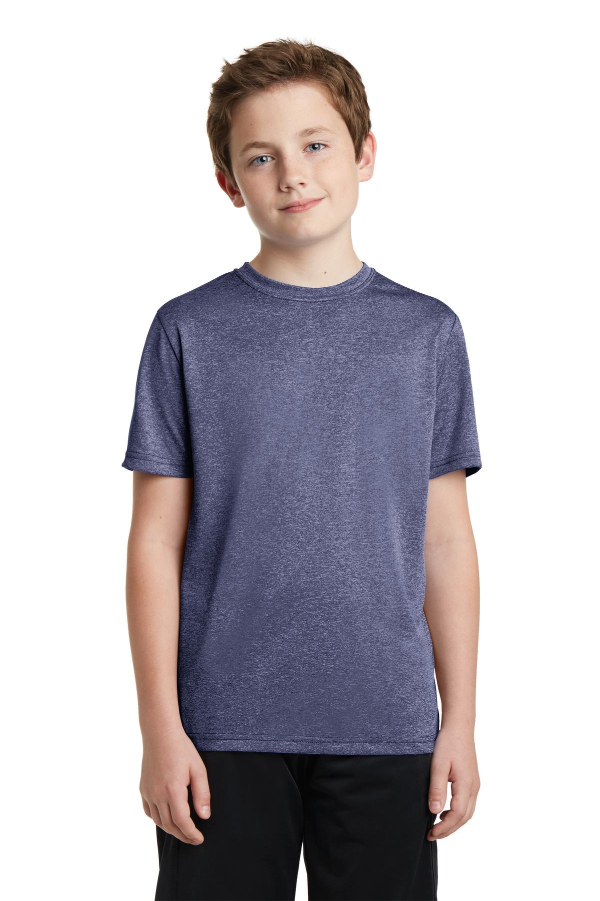 Sport-Tek Youth Heather Contender Tee. YST360 - Dresses Max
