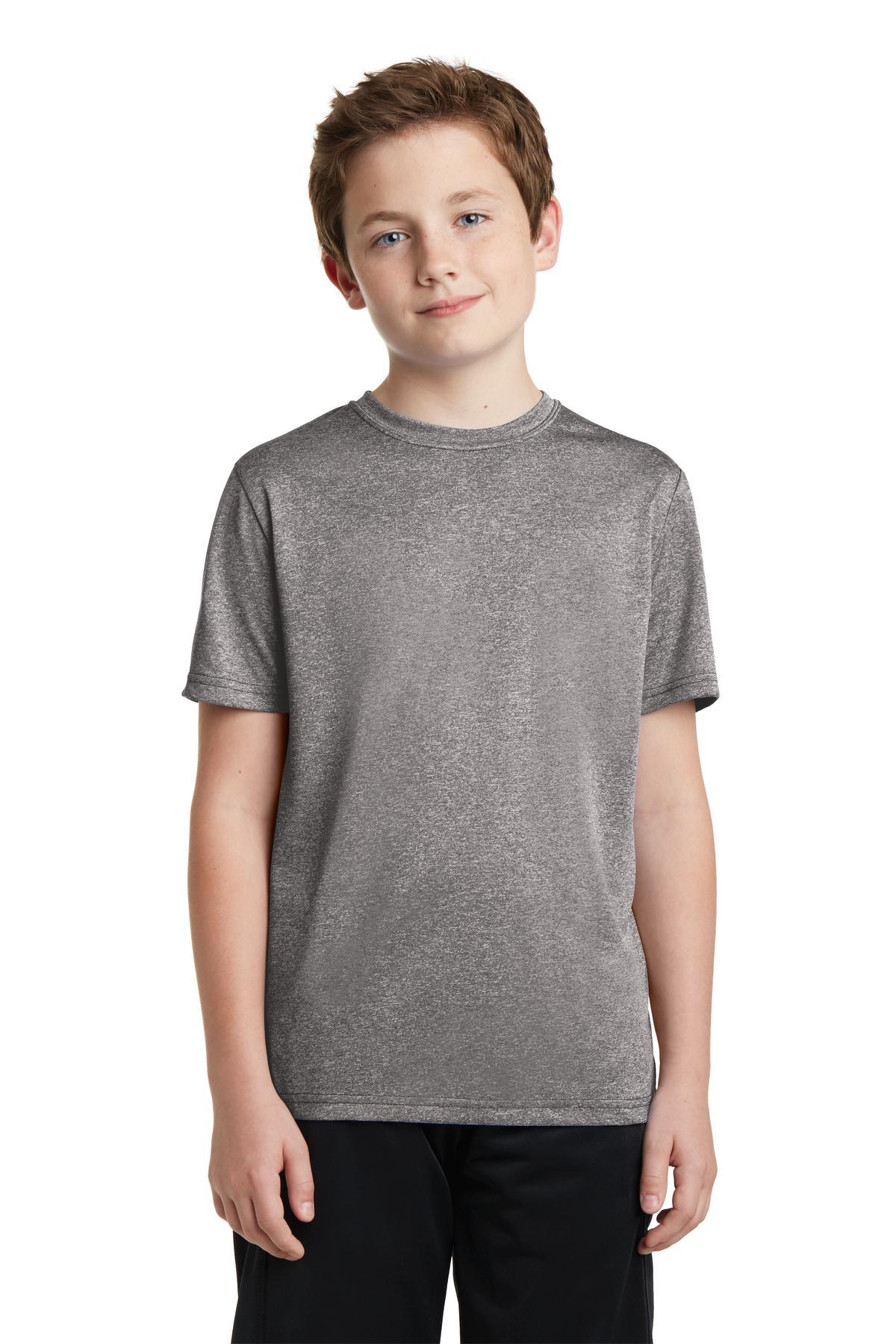 Sport-Tek Youth Heather Contender Tee. YST360 - Dresses Max