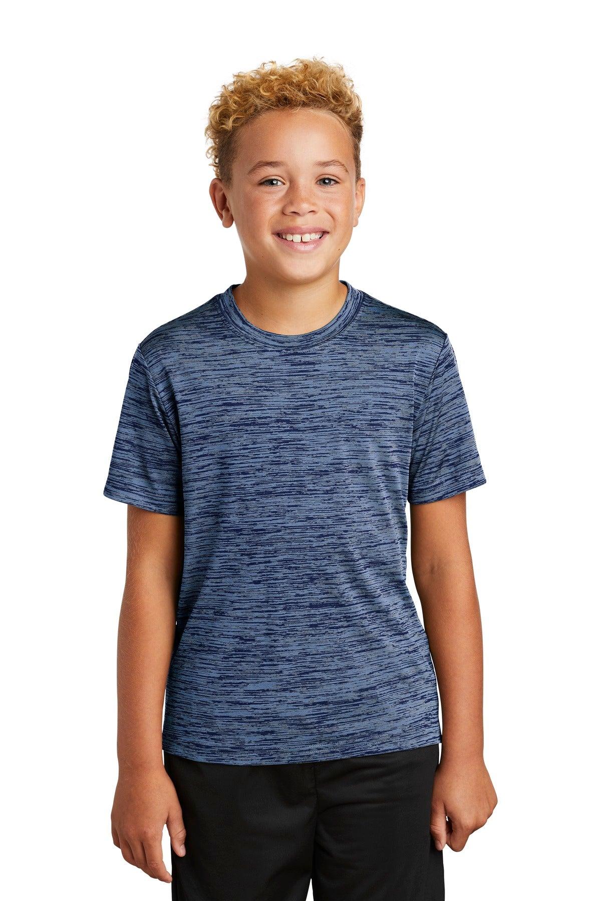 Sport-Tek Youth PosiCharge Electric Heather Tee. YST390 - Dresses Max