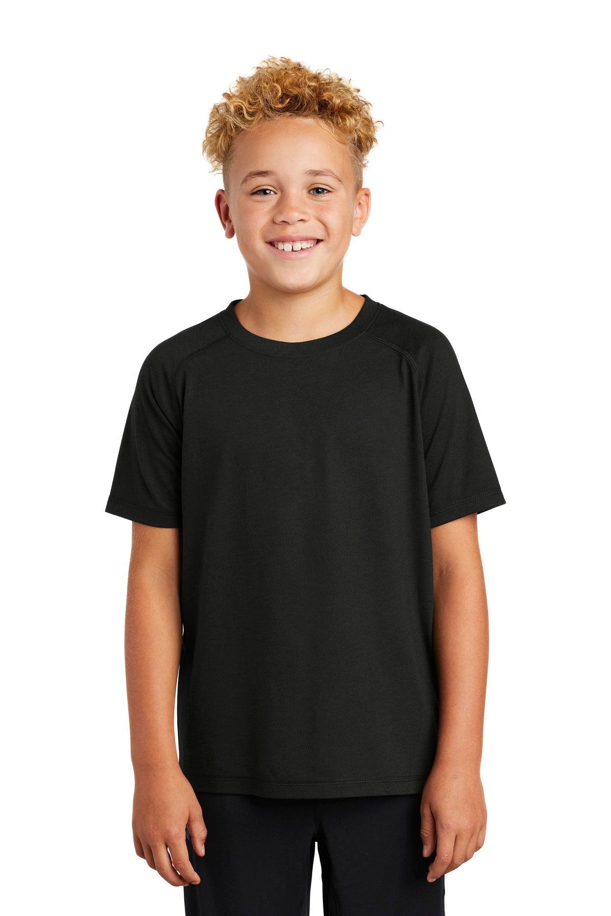 Sport-Tek Youth PosiCharge Tri-Blend Wicking Raglan Tee. YST400 - Dresses Max