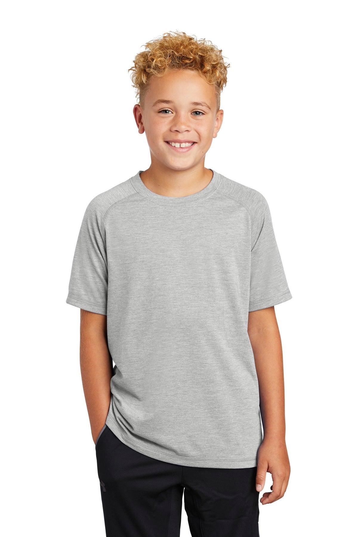 Sport-Tek Youth PosiCharge Tri-Blend Wicking Raglan Tee. YST400 - Dresses Max